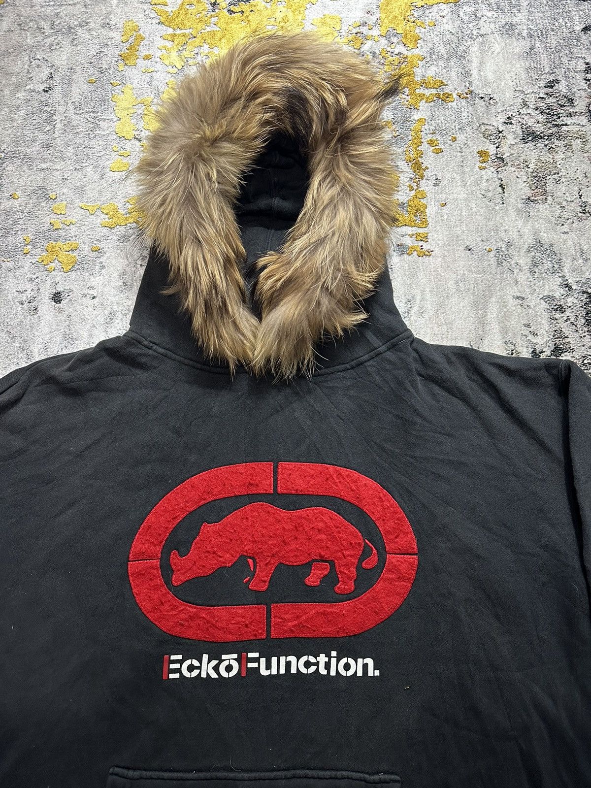 Ecko Unltd. BIG SIZE ECKOFUNCTION FUR HOODIE IFSIXWASNINE LGB STYLE Size US XXL / EU 58 / 5 - 3 Thumbnail