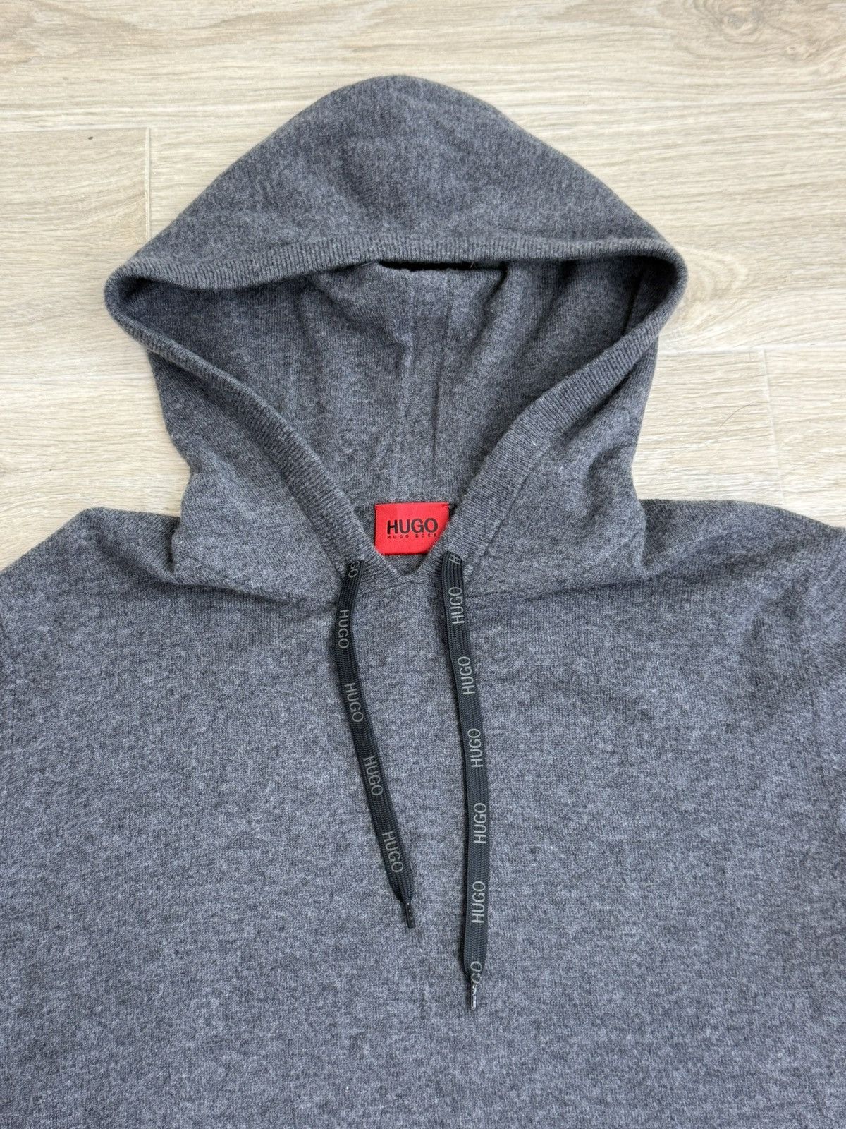 Hugo Boss Hugo Boss Wool Cashmere Hoodie Pullover Size: XL Size US XL / EU 56 / 4 - 5 Thumbnail