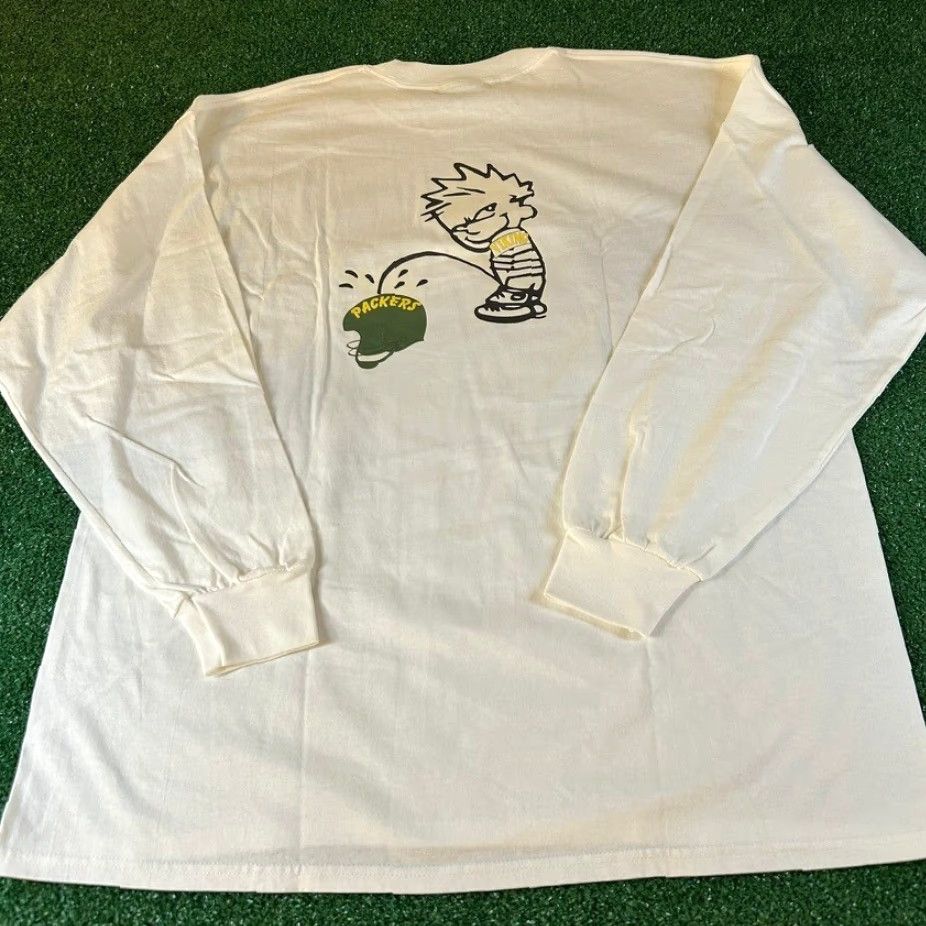 Gildan Gildan Minnesota Vikings Long Sleeve T-Shirt Football Graphic Tee Mens XXL Size US XXL / EU 58 / 5 - 6 Thumbnail