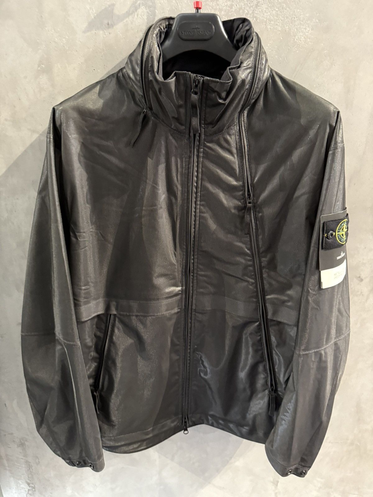 Stone Island 💎Stone Island 💎 Metallic Run Proof Nylon Jacket (XL) 💥 Size US XL / EU 56 / 4 - 9 Thumbnail