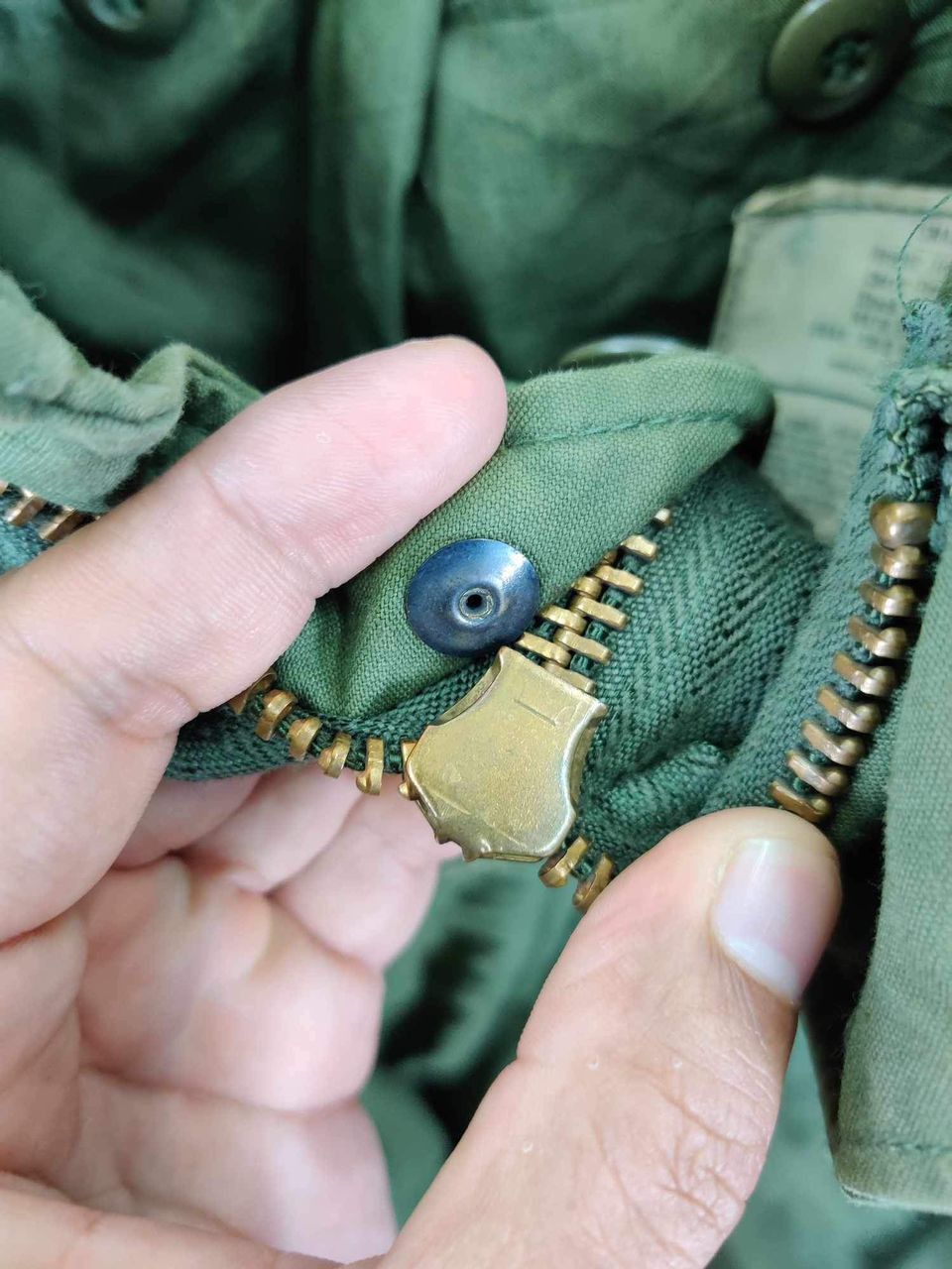 Vintage Vintage 80s U.S Army OG M65 Field Jacket Olive Green Size US M / EU 48-50 / 2 - 14 Thumbnail