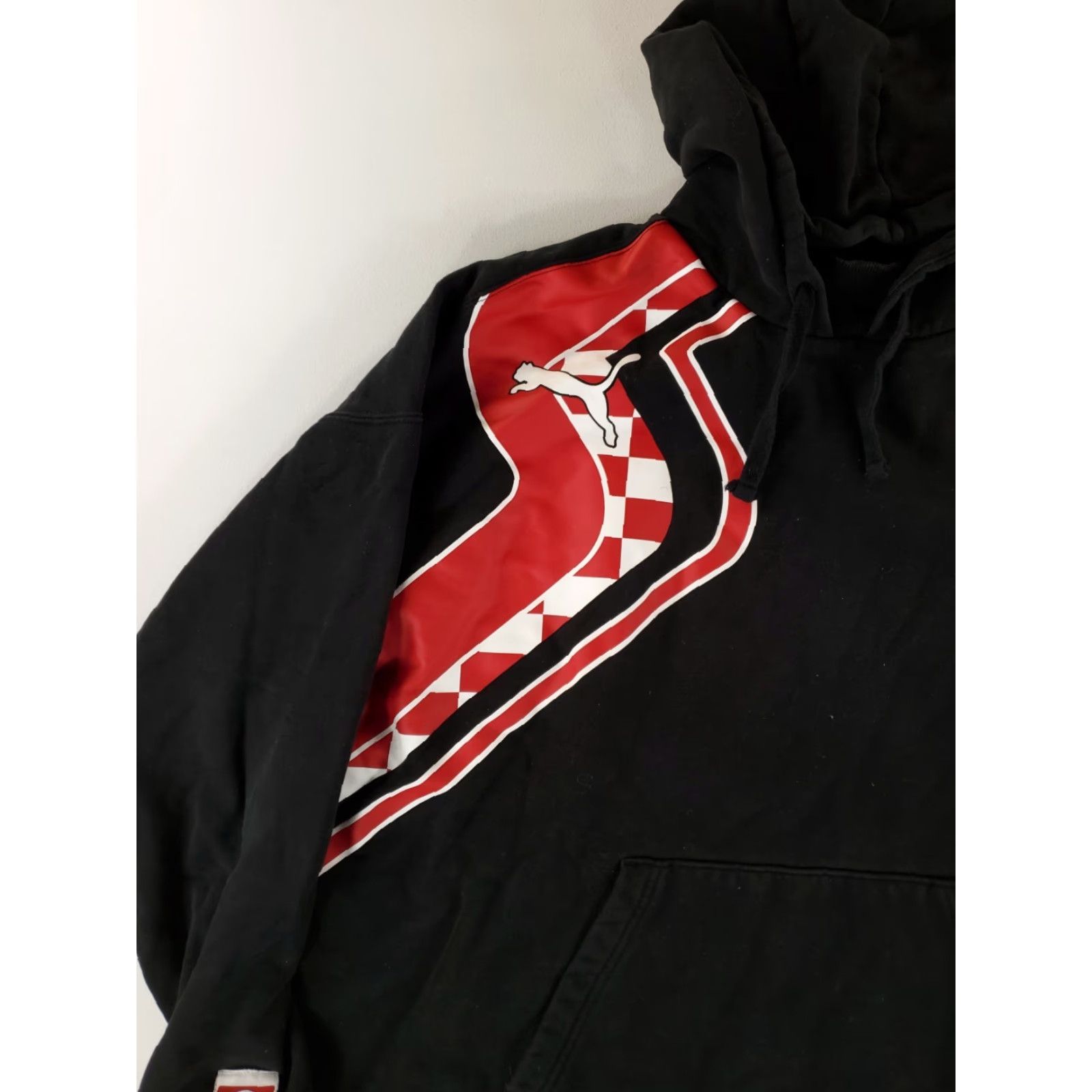 Puma PUMA Hoodie Ferarri Scuderia Racing Black Long Sleeve Kangaroo Mens XXL Shirt Size US XXL / EU 58 / 5 - 4 Thumbnail