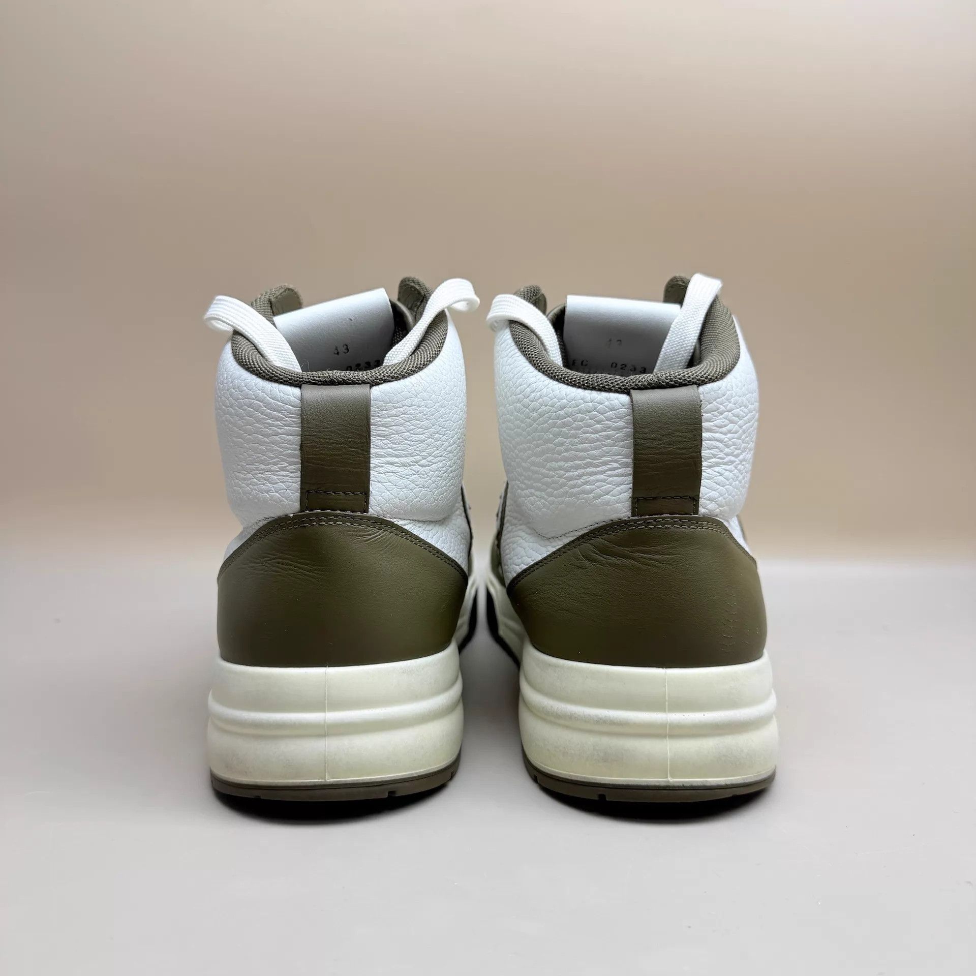 Givenchy Givenchy White Blue Logo Hi-Top Sneaker 43 99 New Size US 10 / EU 43 - 3 Thumbnail