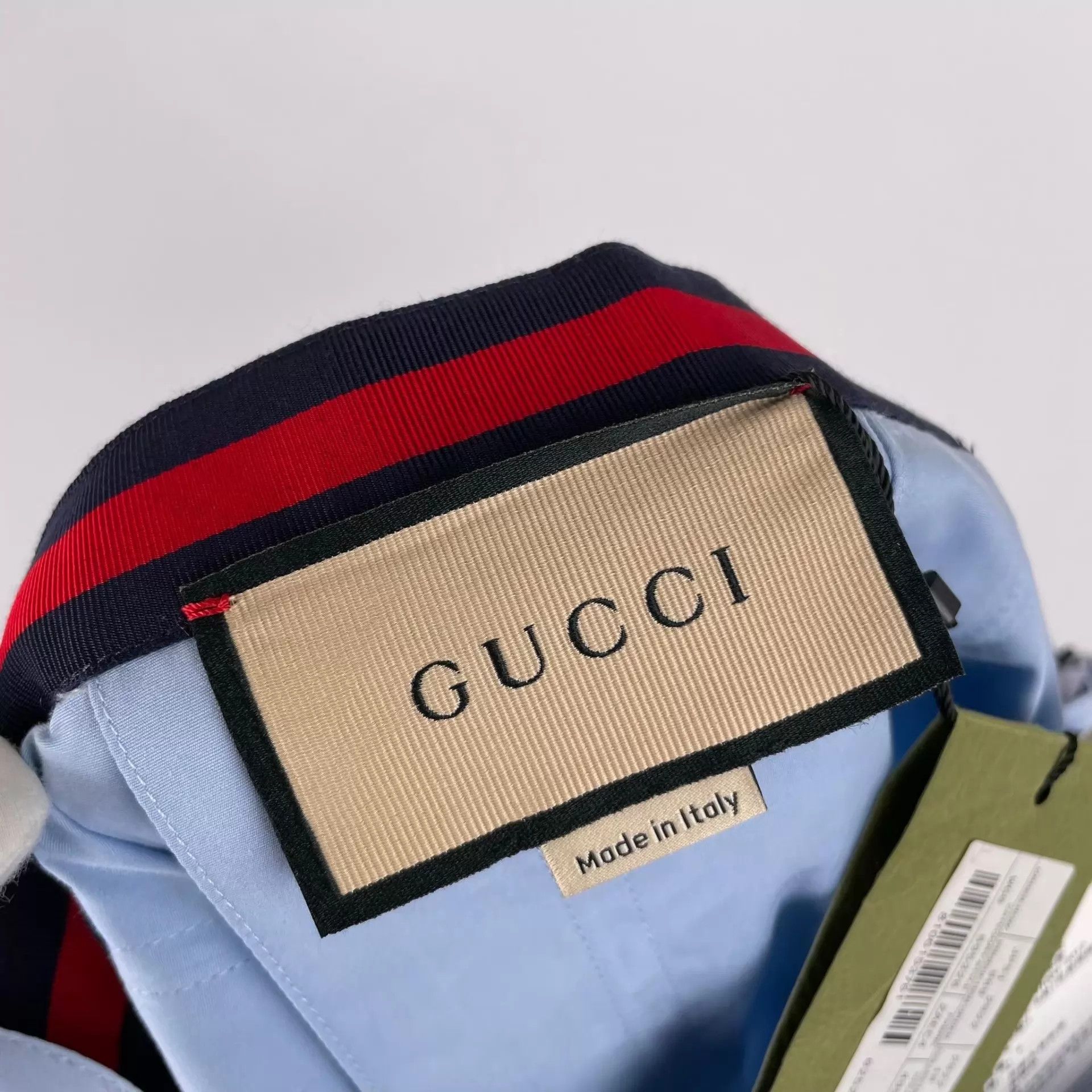 Gucci Gucci Cotton Blend Blue Skirt 42 Size 28" / US 6 / IT 42 - 8 Thumbnail