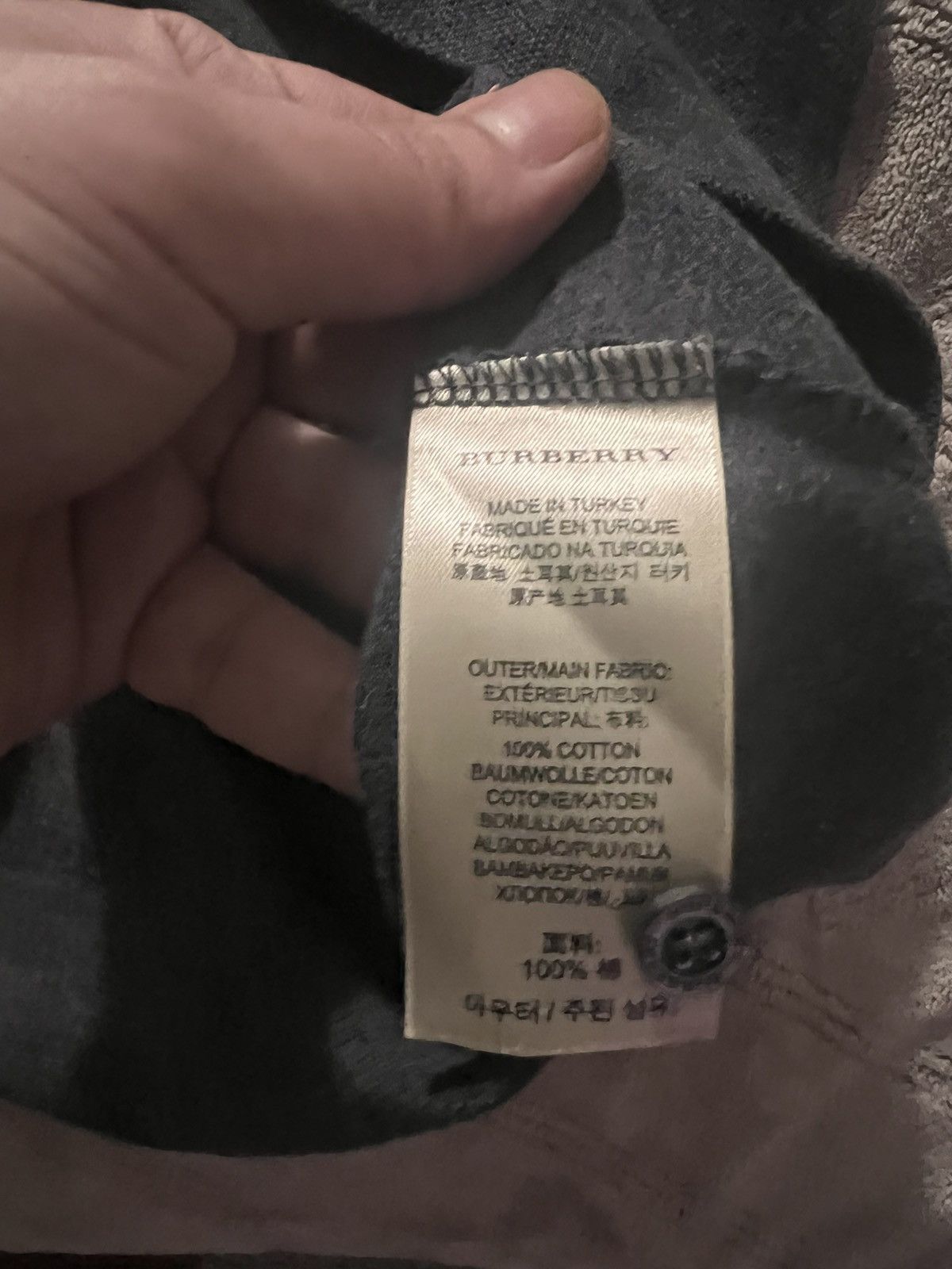 Burberry × Designer Burberry polo shirt Size US S / EU 44-46 / 1 - 4 Thumbnail