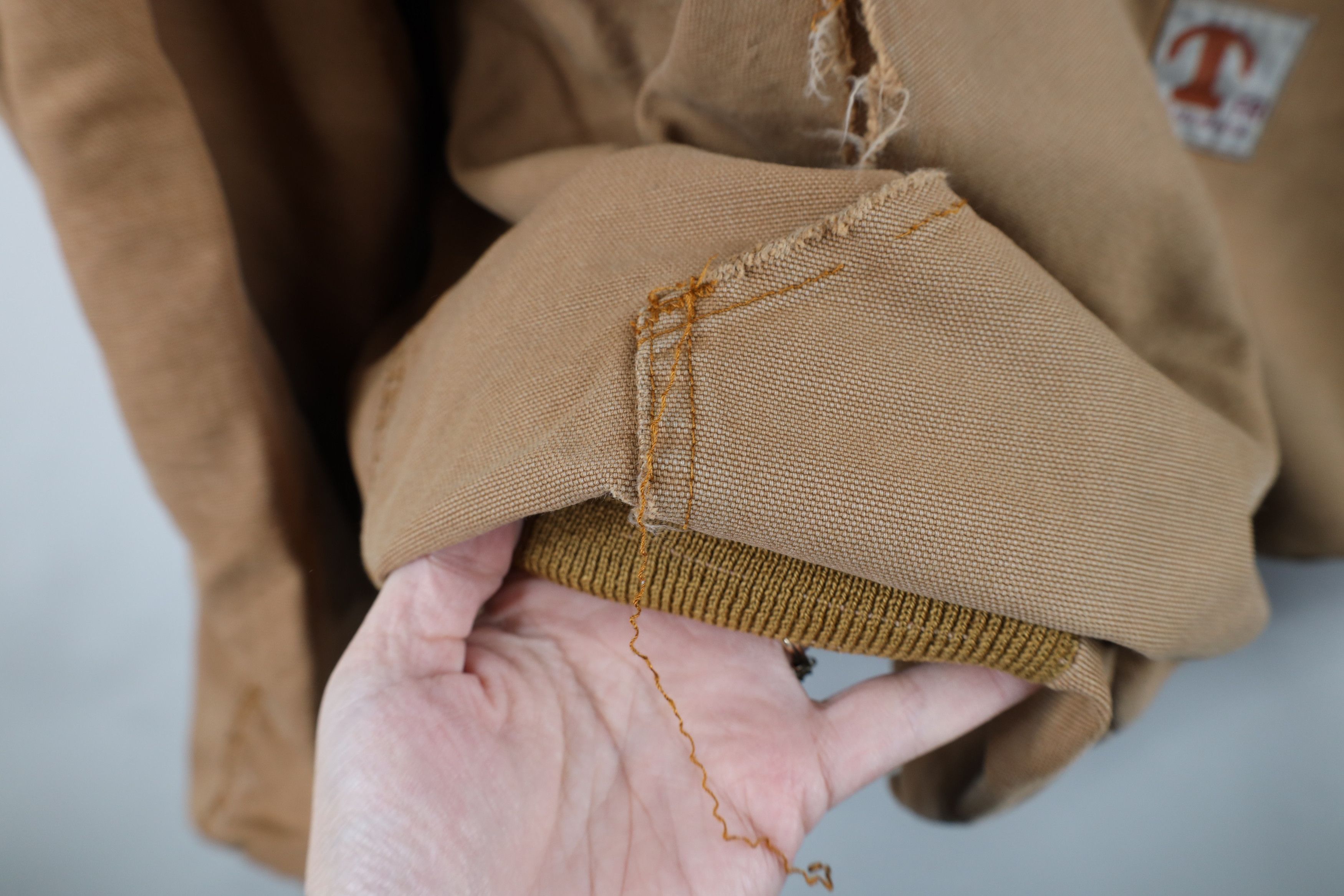 Vintage Vintage 90s Tyndale FR Wool Lined Hooded Canvas Jacket USA Size US XXL / EU 58 / 5 - 7 Thumbnail