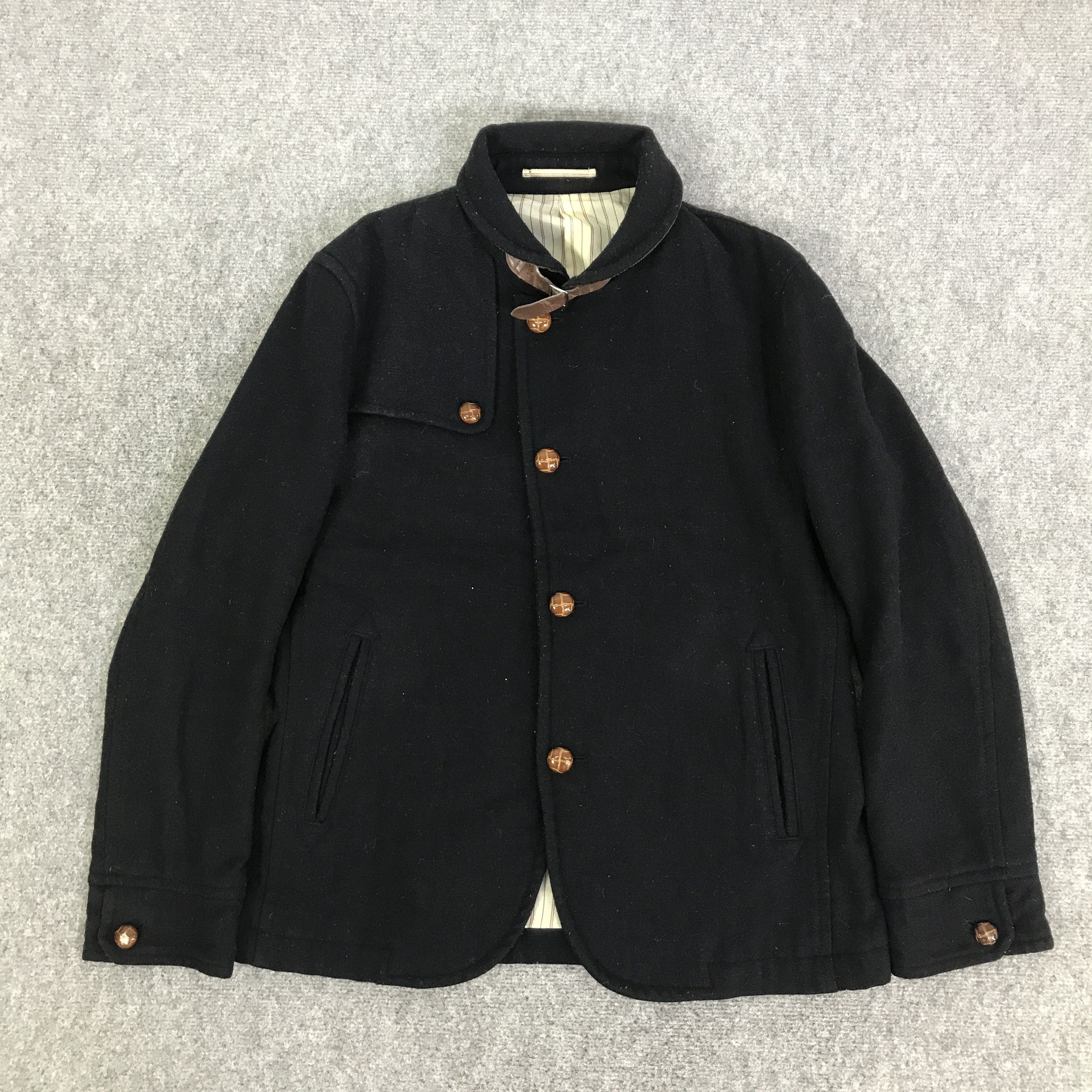 Boycott BOYCOTT WOOL BUTTON JACKET K78B6 Size US L / EU 52-54 / 3 - 1 Thumbnail