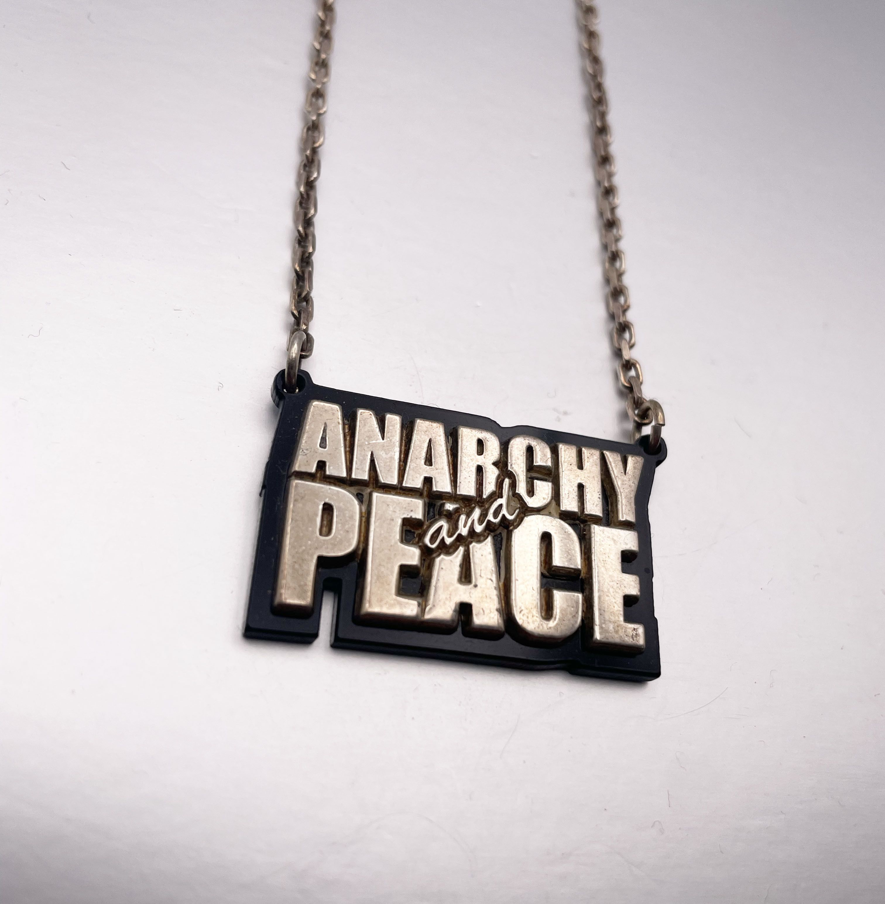 Undercover Anarchy And Peace Necklace | Grailed 
