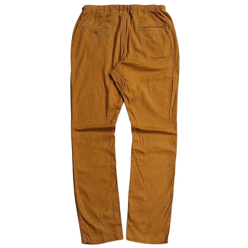 Kapital Spellbound Japan Mustard Sarouel Drawstring Pants Size US 32 / EU 48 - 2 Thumbnail