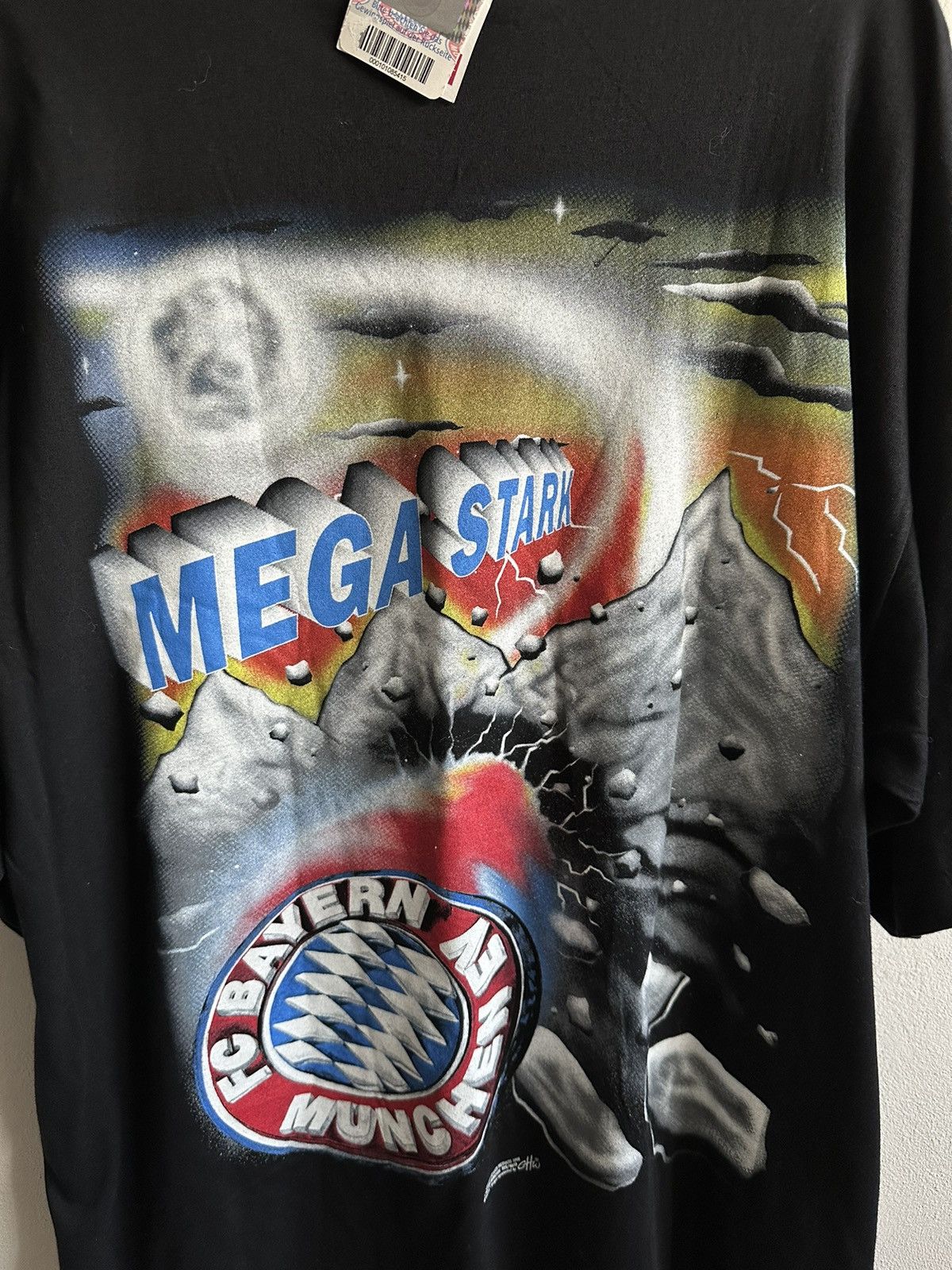 Band Tees × Vintage ⚽️ Very Rare FC Bayern Munchen Mega Star 1998 Merch T-shirt Size US XL / EU 56 / 4 - 3 Thumbnail
