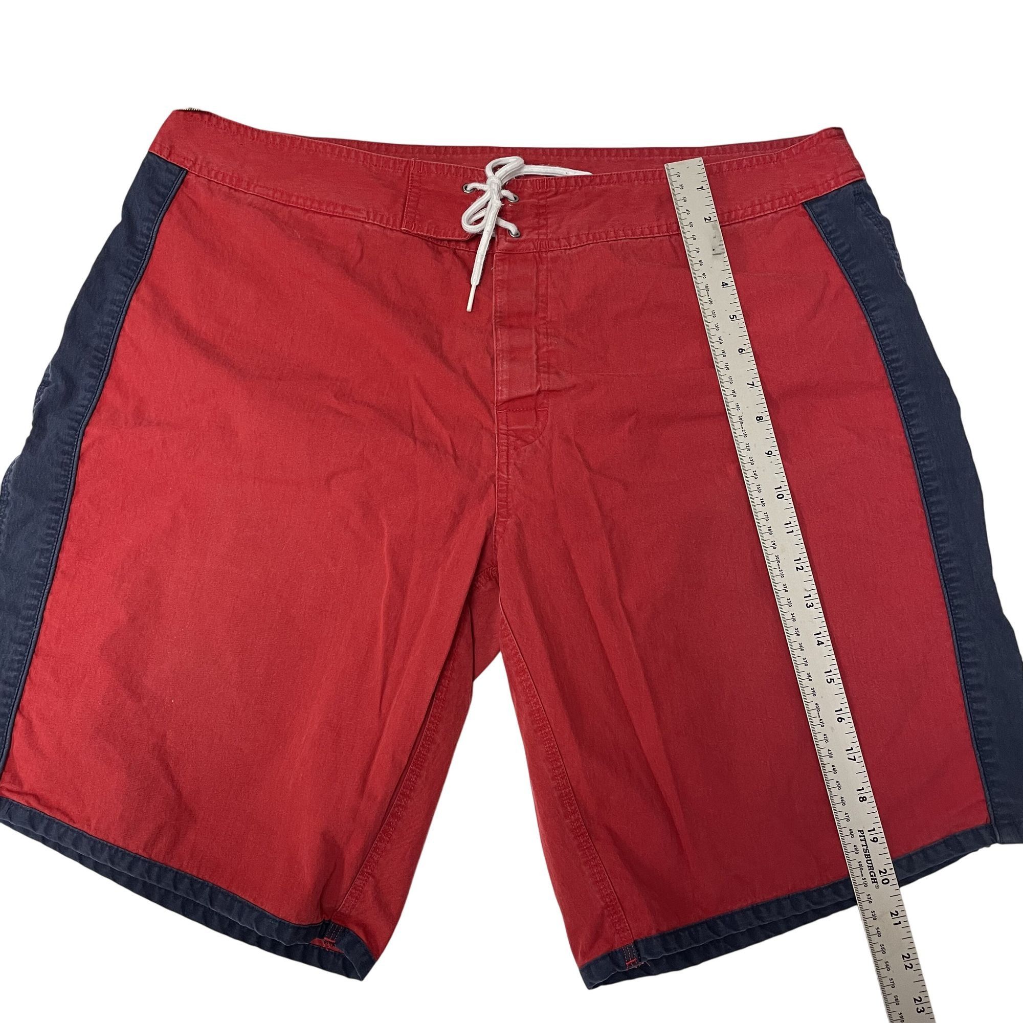 Polo Ralph Lauren Vtg Ralph Lauren Color Block SURF Board Short Swim Trunks Size US 38 / EU 54 - 10 Thumbnail