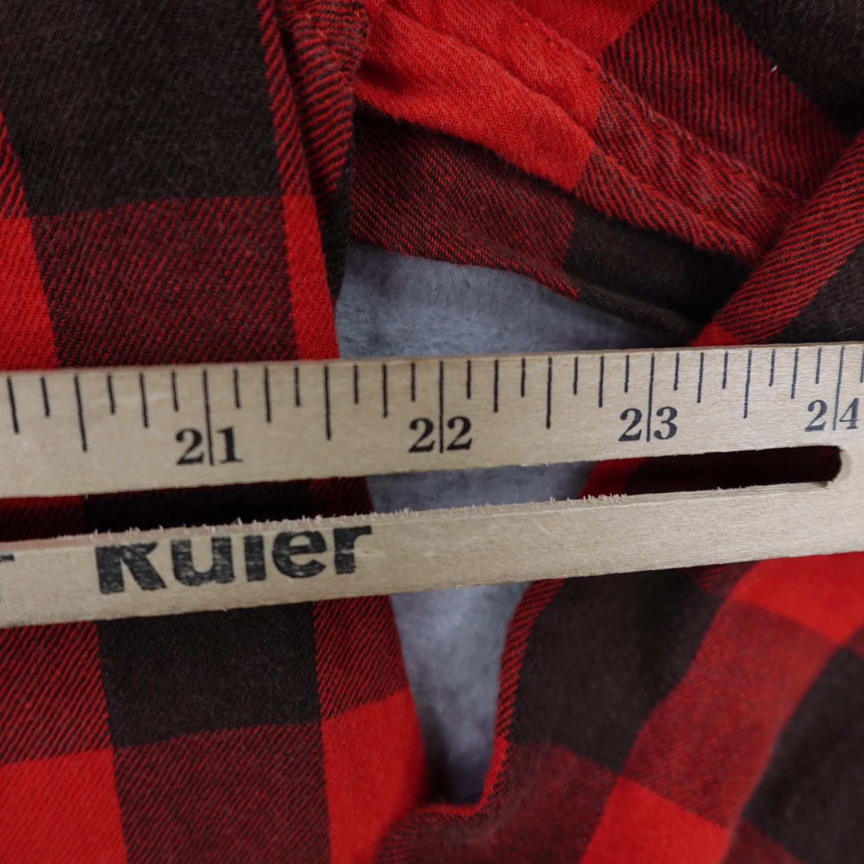 Ralph Lauren Ralph Lauren Plaid Button-Up Shirt Women Large Red Flannel Relaxed Fit Casual Size L / US 10 / IT 46 - 6 Thumbnail