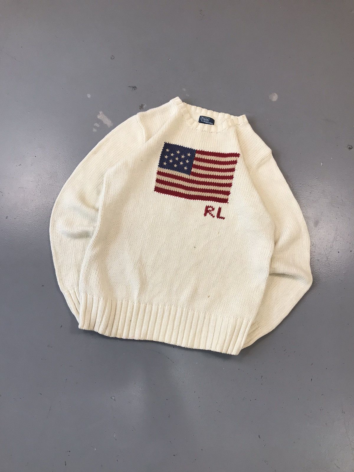 Polo Ralph Lauren × Vintage Rare vintage polo Ralph Lauren polo American 🇺🇸 sweater Size L / US 10 / IT 46 - 2 Thumbnail