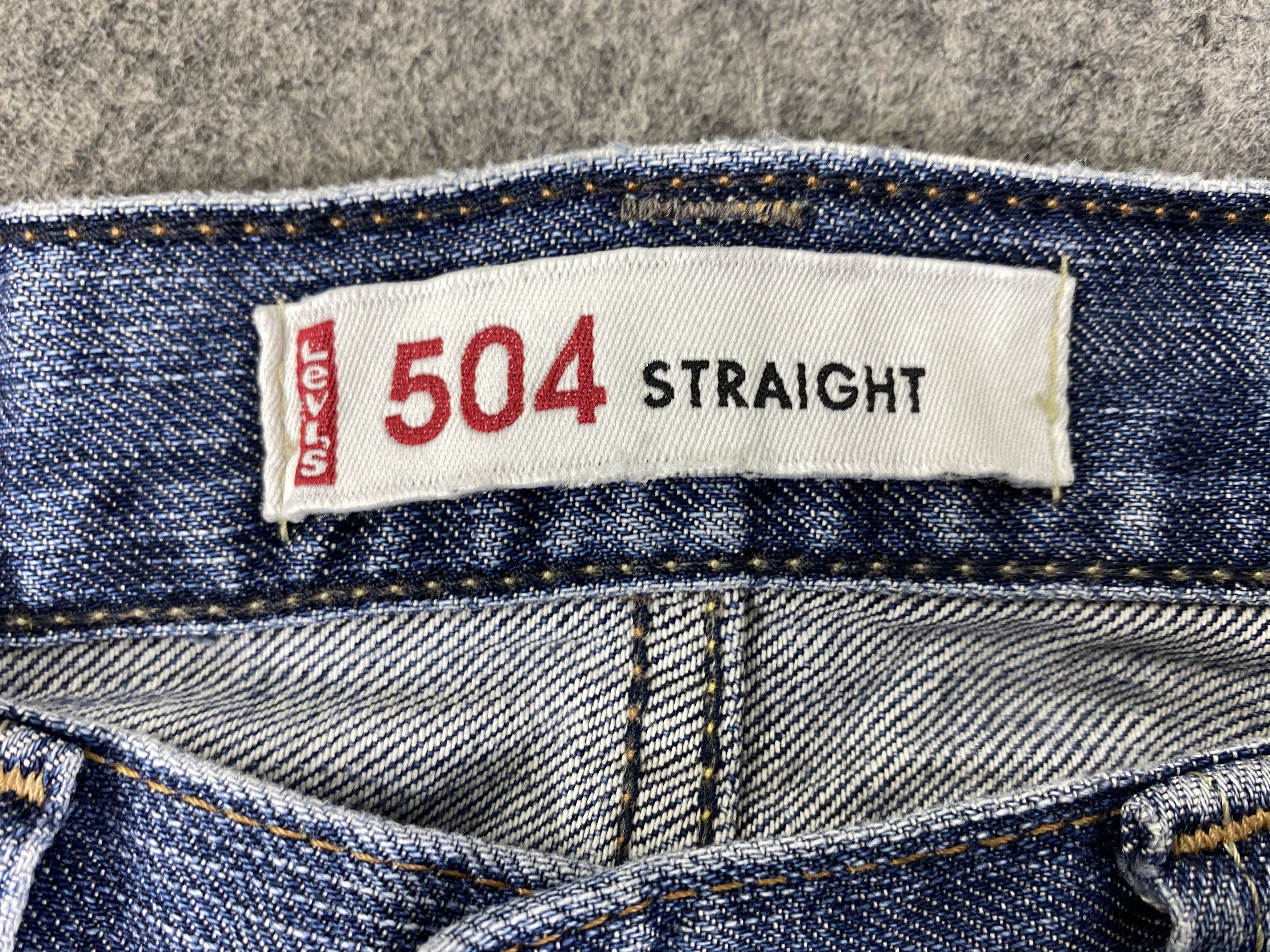 Levi's Faded Blue Vintage Levi's 504 Jeans 32x28.5 - JN3327 Size US 32 / EU 48 - 11 Thumbnail