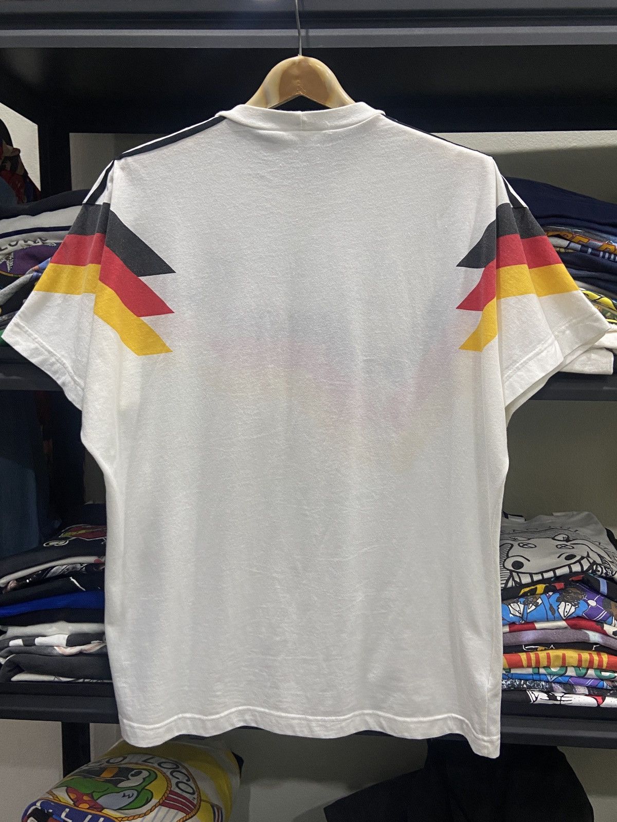 Adidas Vintage 80s 90s GERMANY ADIDAS DEUTSCHER Jersey TShirt Size US XL / EU 56 / 4 - 7 Thumbnail