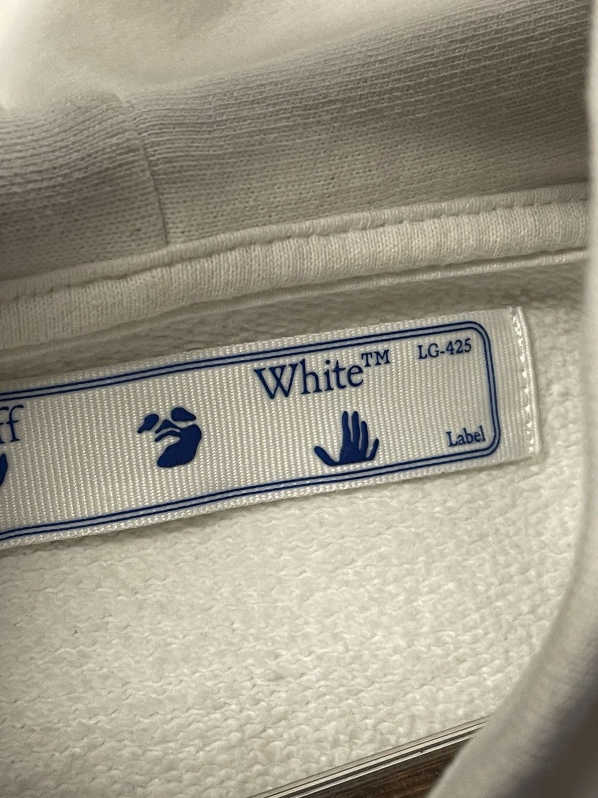 Off-White Size XL - Off-White Mona Lisa Oversized Hoodie 'White' Size US XL / EU 56 / 4 - 10 Thumbnail