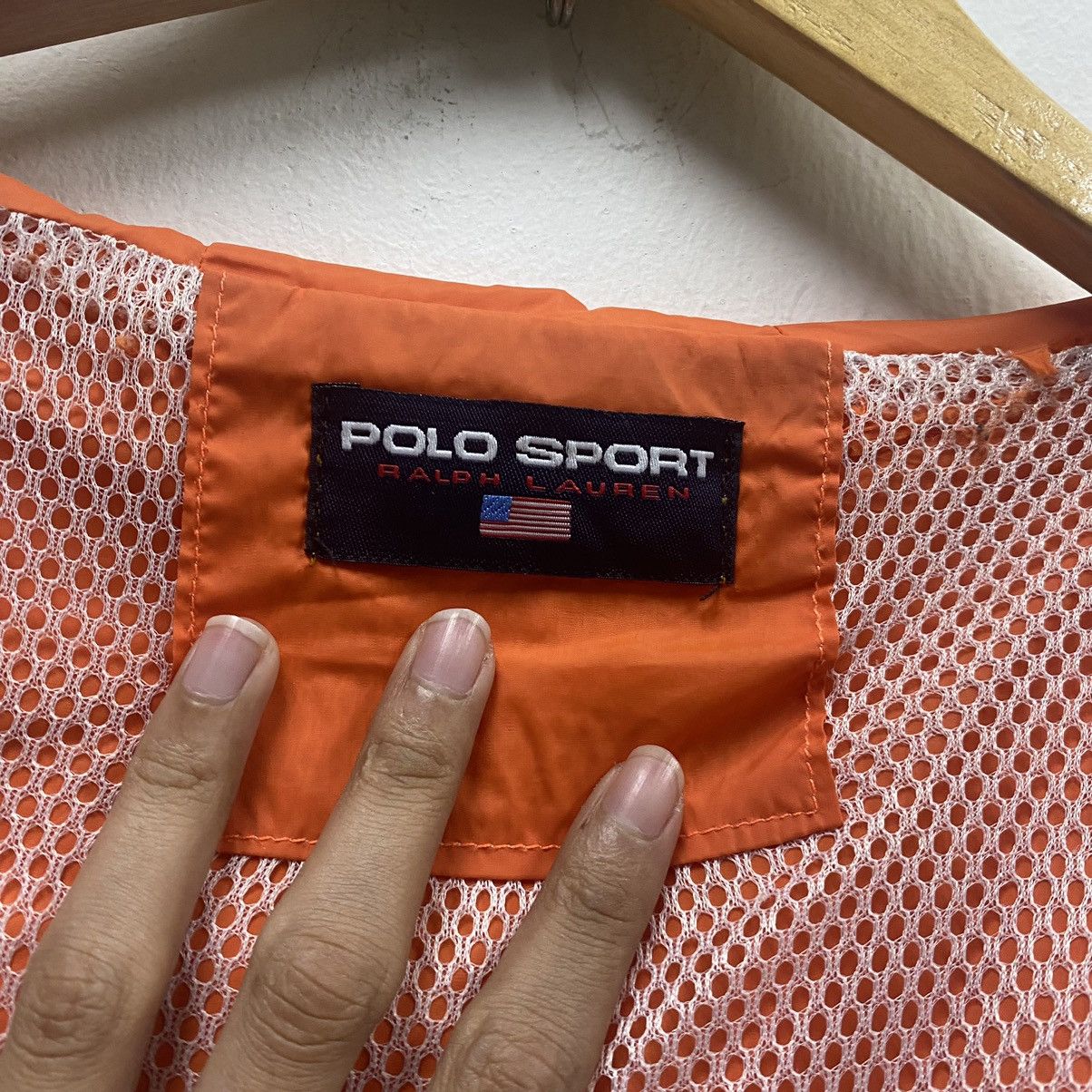 Polo Ralph Lauren × Ralph Lauren × Vintage 2000s Polo Sport Ralph Lauren Spell Out Colour block Jacket Size US M / EU 48-50 / 2 - 18 Thumbnail