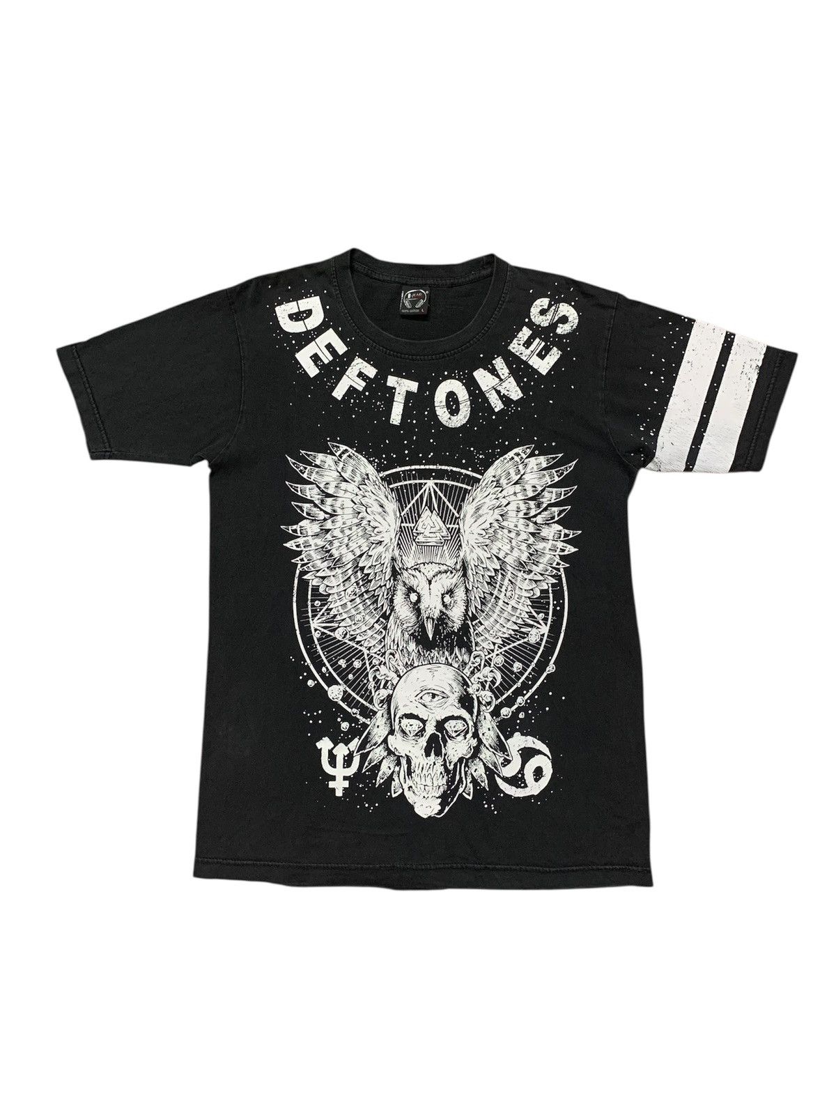 Band Tees Deftones Owl and Skull Bootleg Tshirt Size US M / EU 48-50 / 2 - 1 Thumbnail