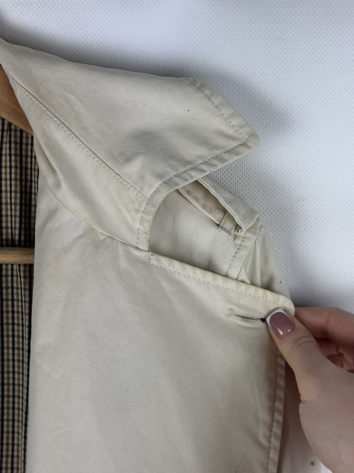 A.P.C. A.P.C. Ladies Double Breasted Trench Coat Jacket Size 34 Size XS / US 0-2 / IT 36-38 - 21 Thumbnail