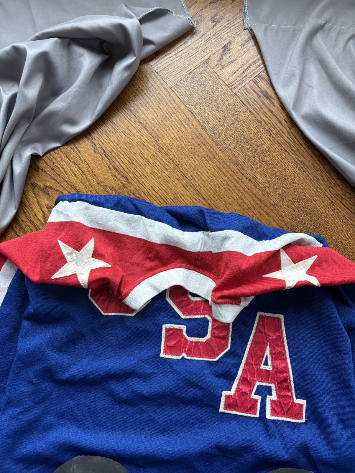 USA Olympics × Vintage 1984 Team USA Hockey Jersey 1980s Vintage Cooper Patches Size US S / EU 44-46 / 1 - 2 Thumbnail