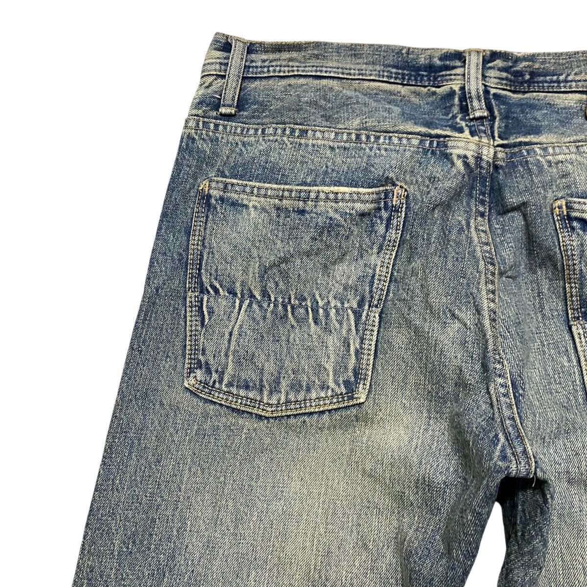 Japanese Brand DENIM CRAFT Denim Selvedge Jeans Mudwash Size US 34 / EU 50 - 12 Thumbnail