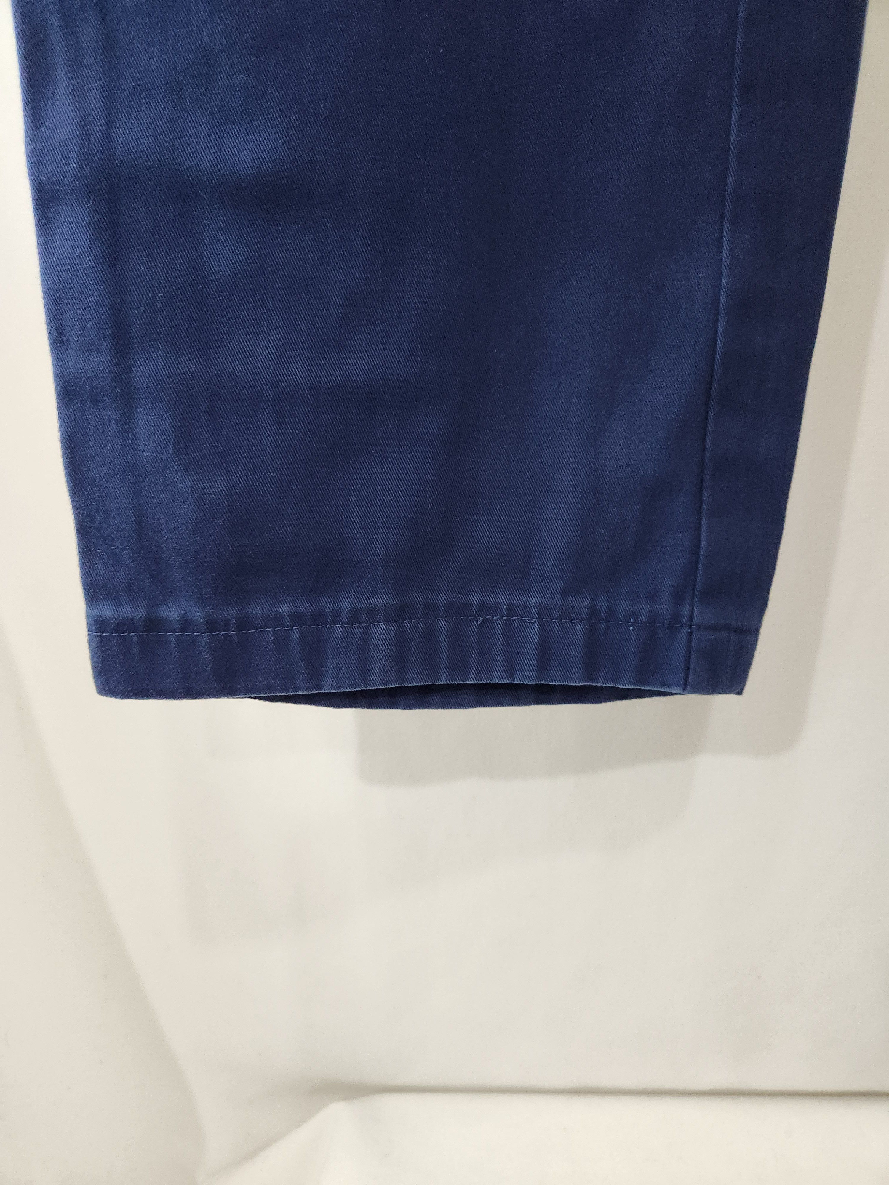 Brioni Navy Blue Cotton Blend Straight Leg Chinos Made Italy Size US 44 / EU 60 - 2 Thumbnail