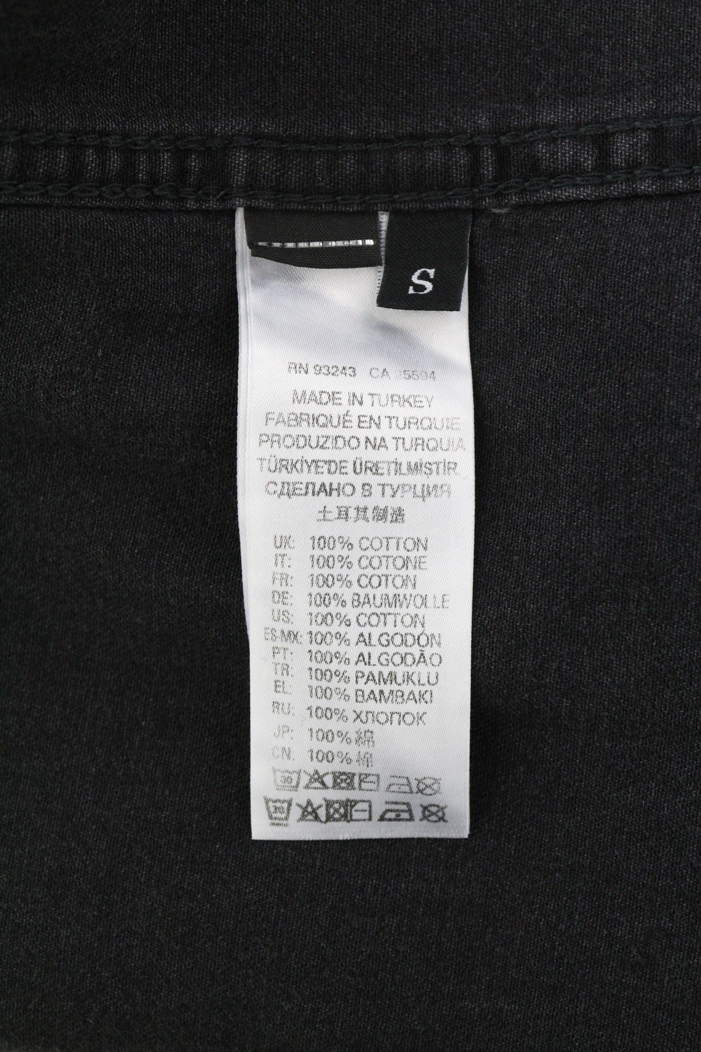 Diesel NEW-SONORA S Denim Washed Black Pockets 40516 Size US S / EU 44-46 / 1 - 8 Thumbnail