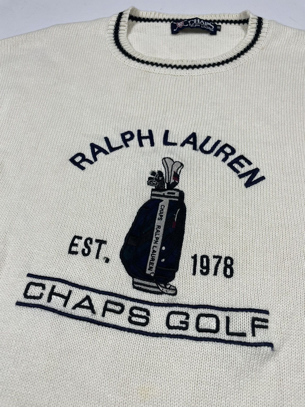 Polo Ralph Lauren Vintage POLO RALPH LAUREN CHAPS GOLF KNITWEAR Size US M / EU 48-50 / 2 - 2 Thumbnail