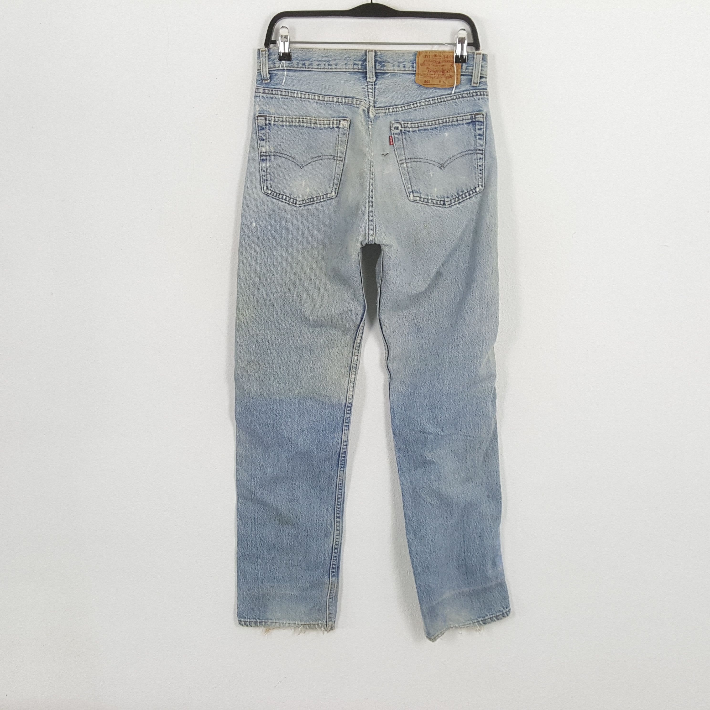 Levi's × Vintage LEVI'S 501 Streetwear Style Distressed Jeans Size US 30 / EU 46 - 4 Thumbnail