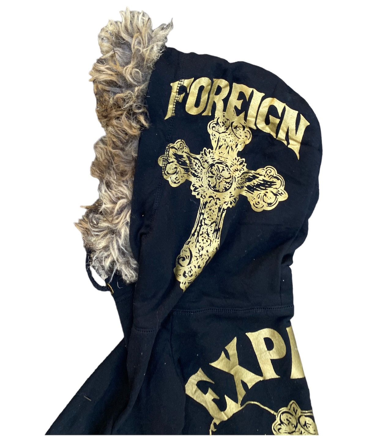Hysteric Glamour × If Six Was Nine × Le Grande Bleu (L.G.B.) Diable - Japanese Fur Hoodie Skull CH ifsixwasnine lgb style Size US S / EU 44-46 / 1 - 4 Thumbnail