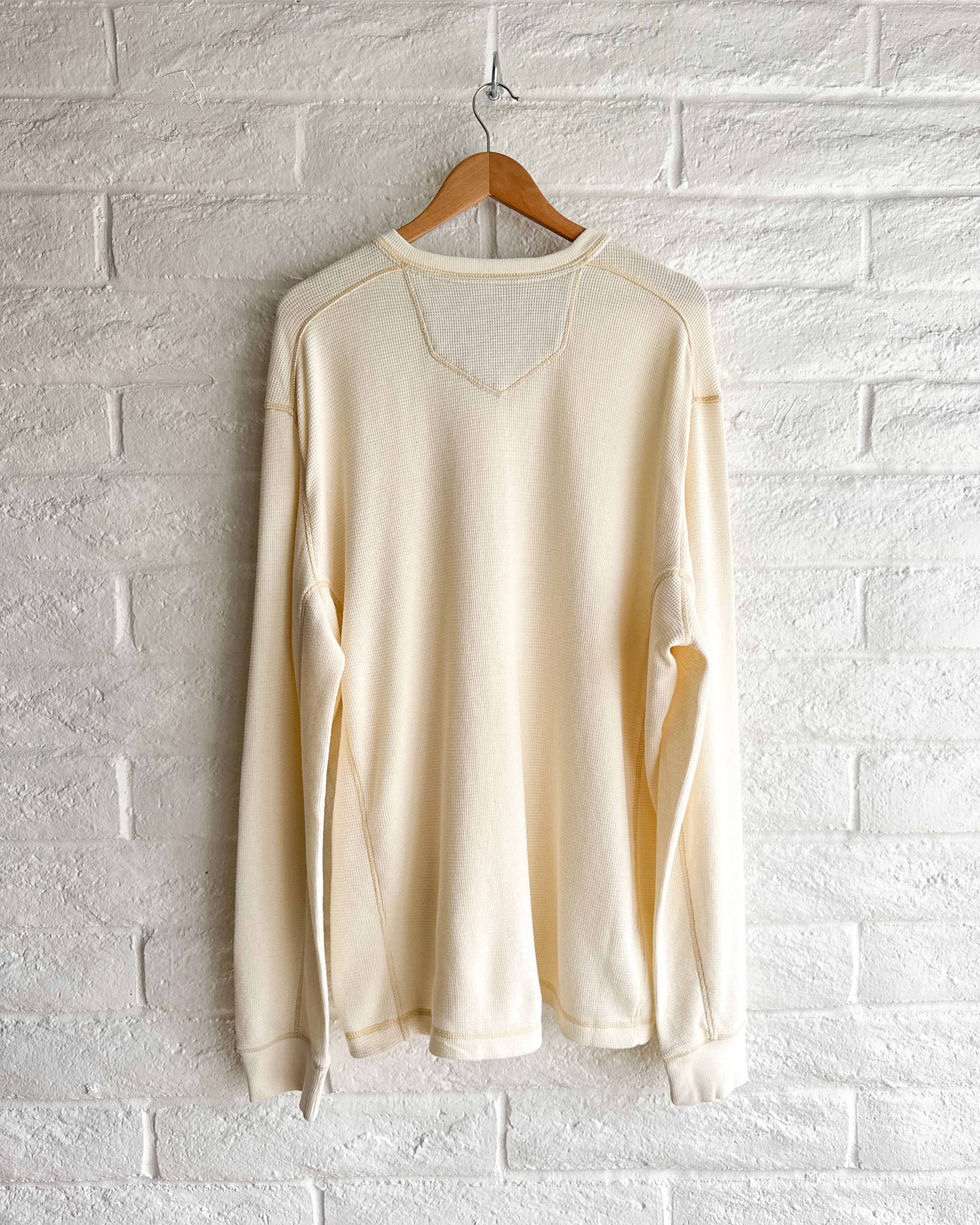 Eddie Bauer Eddie Bauer Thermal Waffle Knit Shirt Henley Collar Men's XL Size US XL / EU 56 / 4 - 5 Thumbnail
