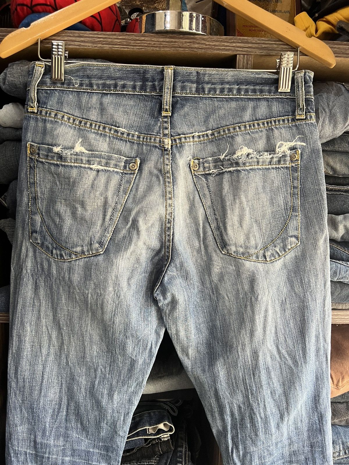 Paper Denim & Cloth 🔥Paper Denim & Cloth Made in Usa Distressed Denim Size US 30 / EU 46 - 11 Thumbnail