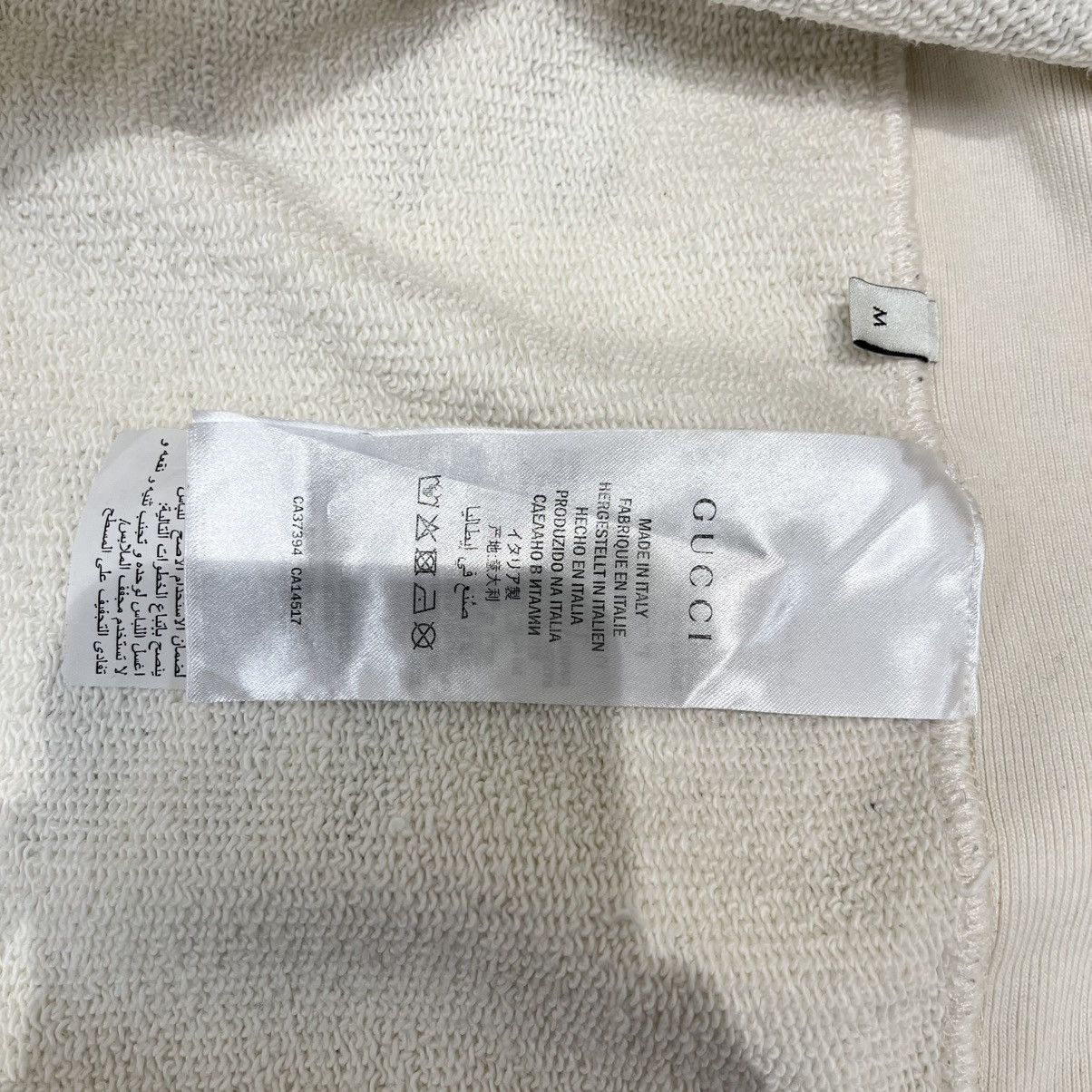 Gucci Gucci Manifesto Mask Hoodie White Size US M / EU 48-50 / 2 - 6 Thumbnail