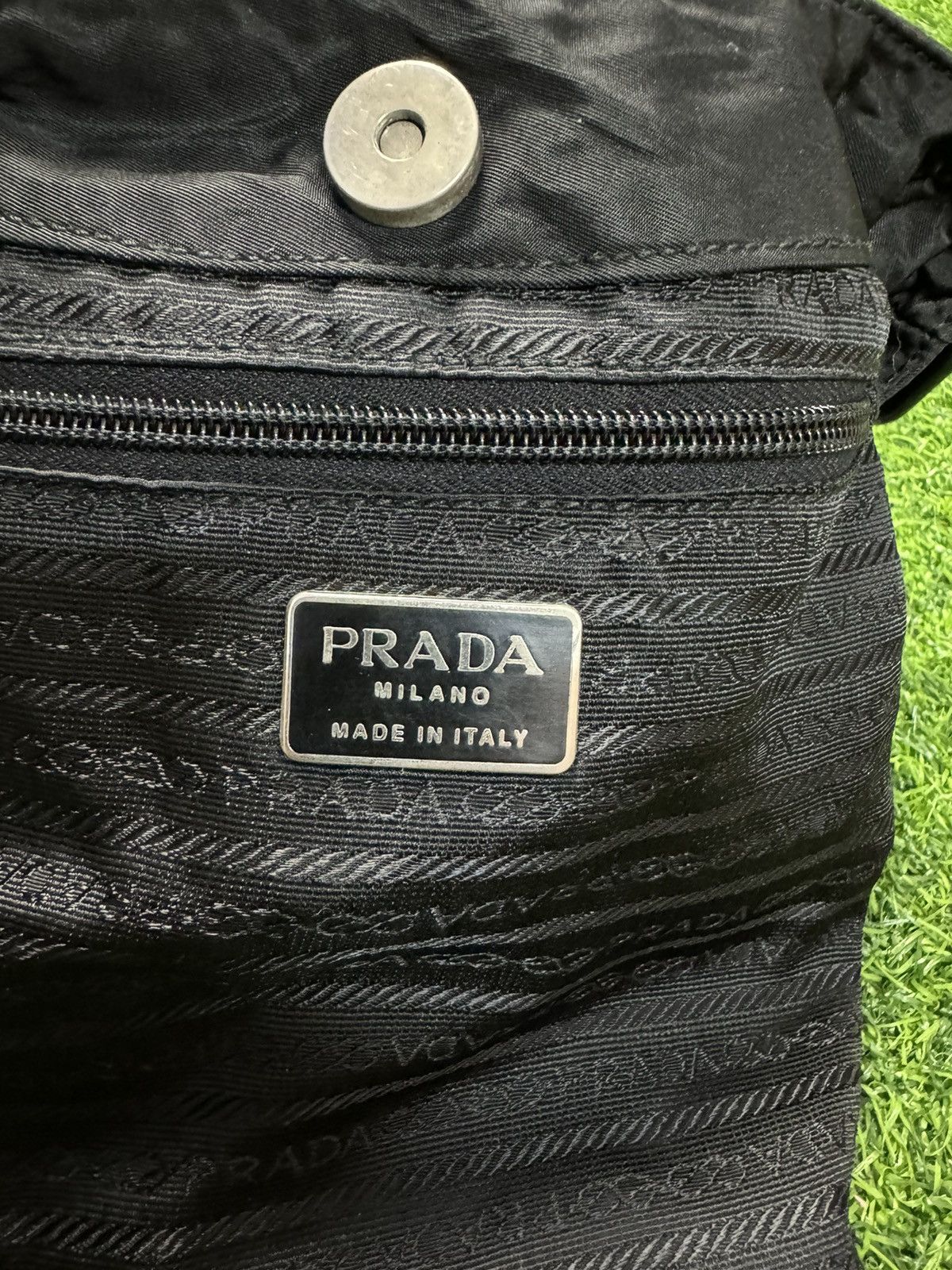 Prada prada black tessuto chain shoulder bag Size ONE SIZE - 6 Thumbnail