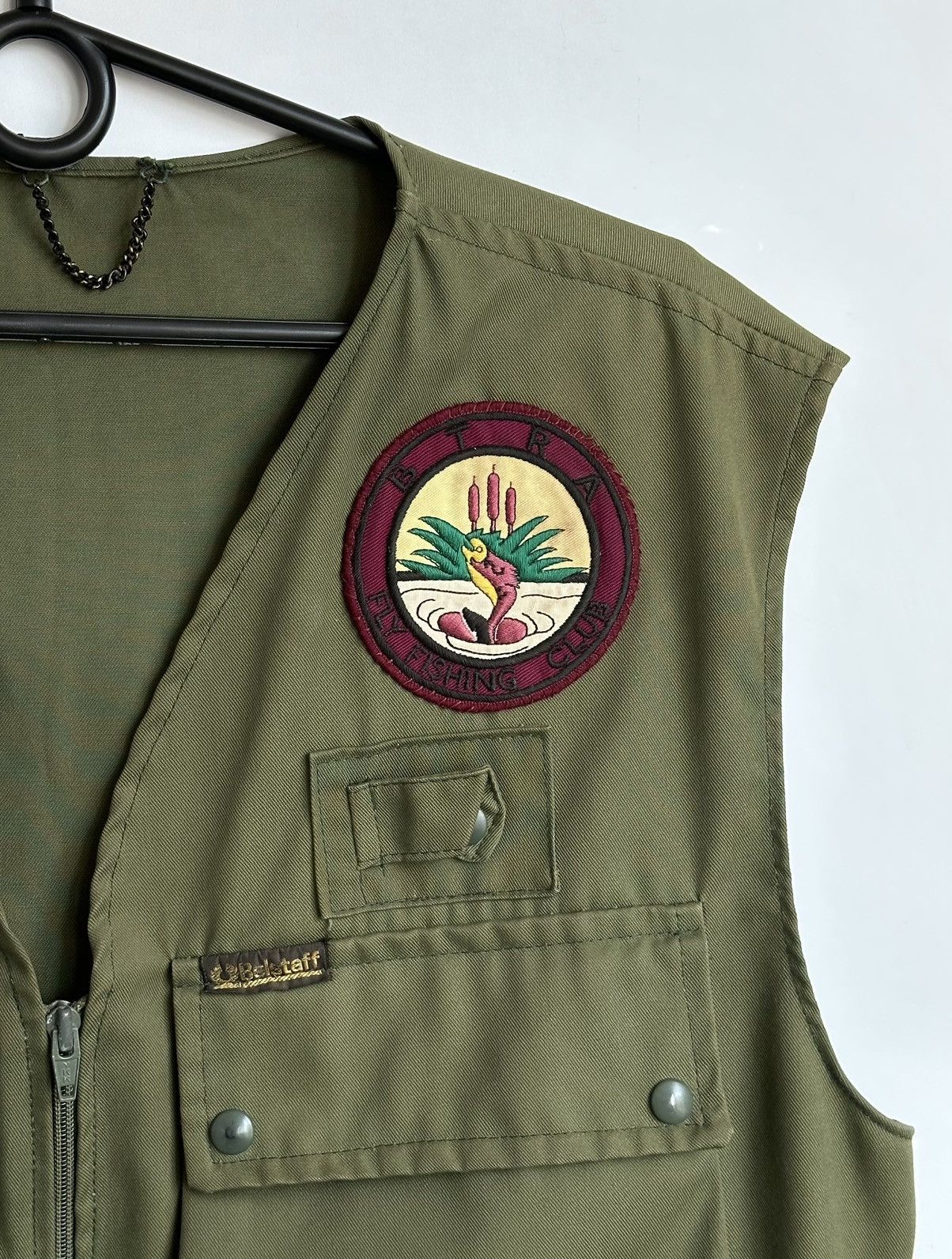 Belstaff Rare Vintage 70's BELSTAFF Multi Pocket Vest Waistcoat Sz L Size US L / EU 52-54 / 3 - 3 Thumbnail