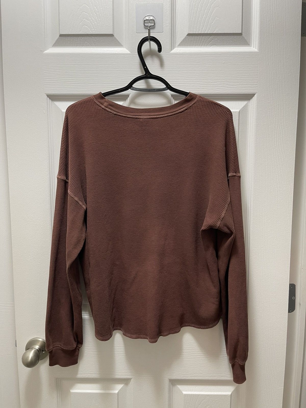 Old Navy × Vintage Old Navy Vintage Waffle Knitted Streetwear Shirt Size US S / EU 44-46 / 1 - 2 Thumbnail