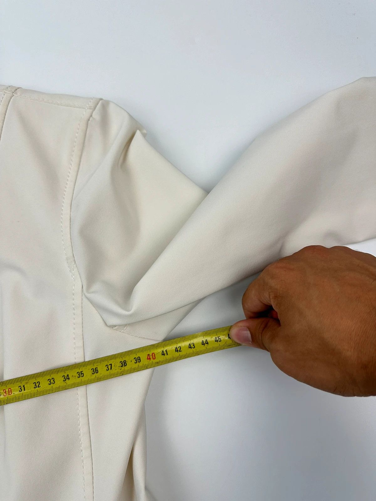 Prada Prada Milano FW1997 White Class Dress Shirt Jacket Size M / US 6-8 / IT 42-44 - 16 Thumbnail