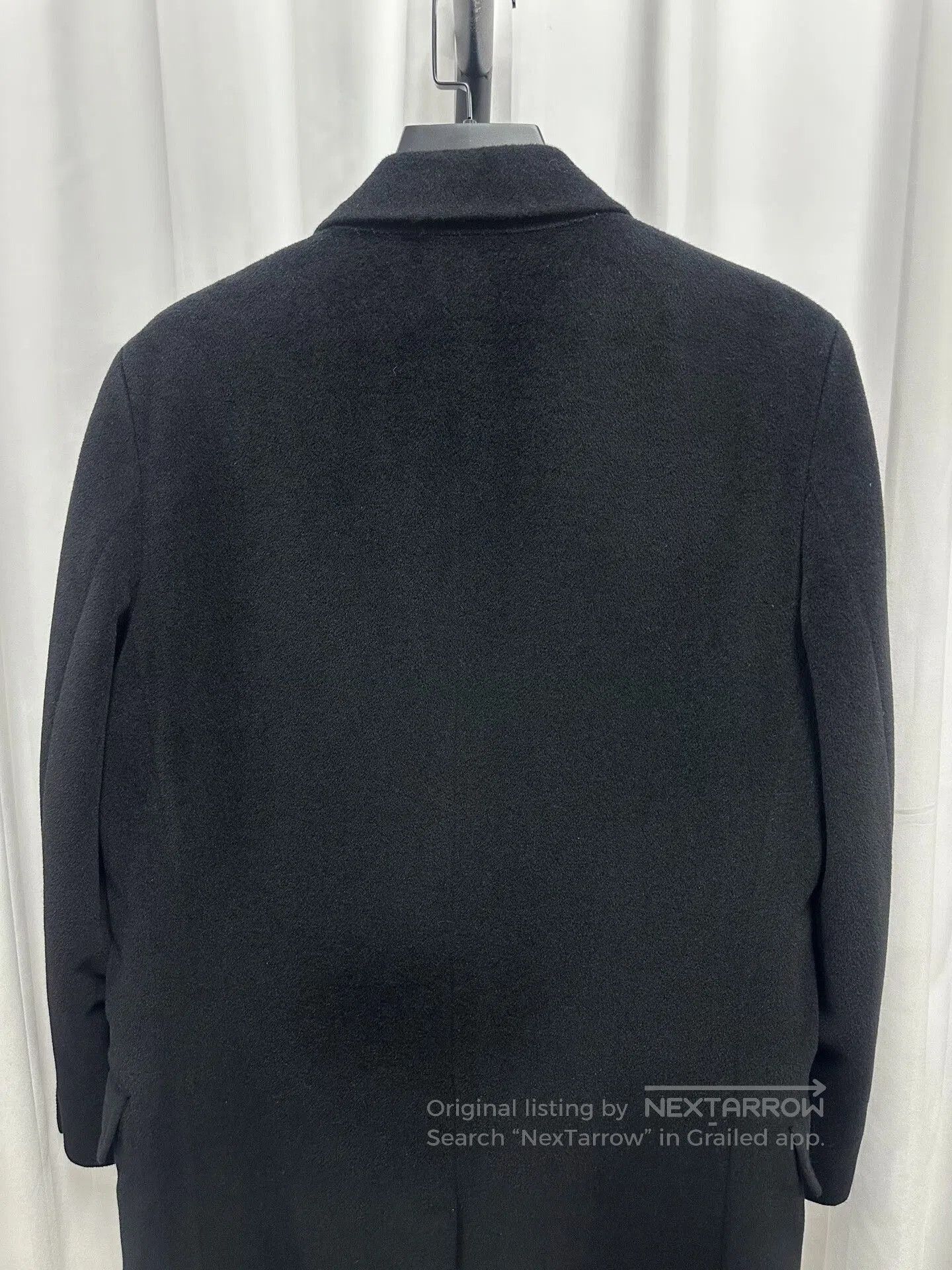 Yohji Yamamoto Soft Blend Wool Overcoat for Fall. Size US M / EU 48-50 / 2 - 6 Thumbnail