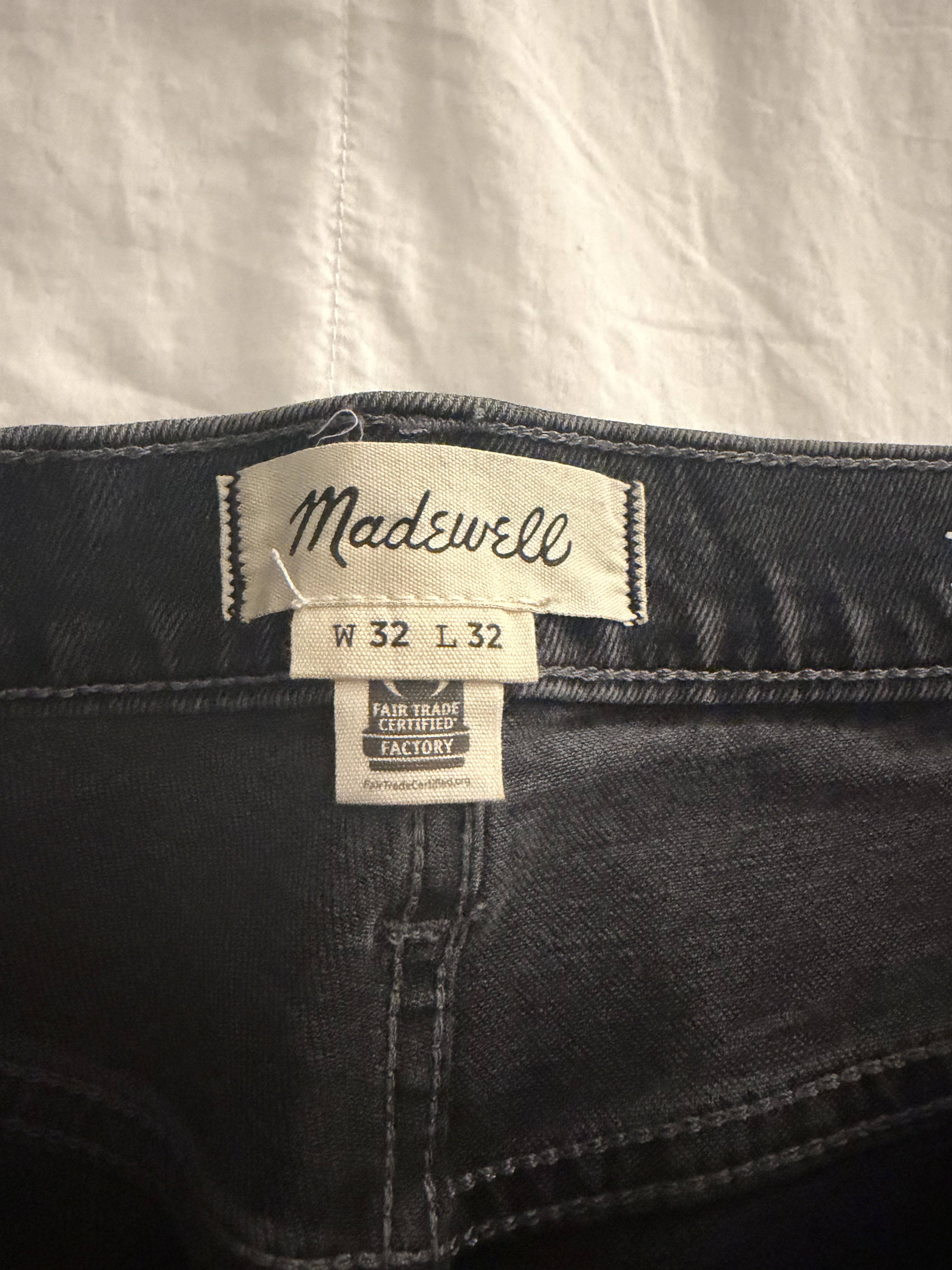 Madewell Madewell Relaxed Taper Gray Jeans Size US 32 / EU 48 - 7 Thumbnail