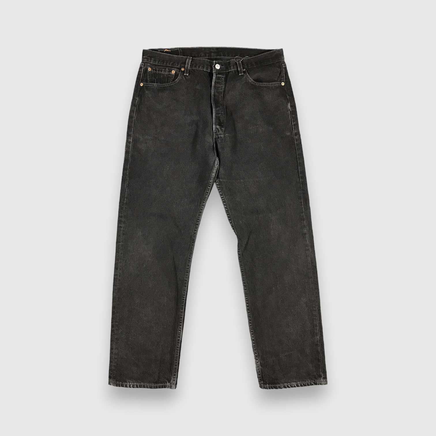 Levi's 90s Vintage Levis 501 Earth Tone Jeans-J1570 Size US 37 - 1 Thumbnail