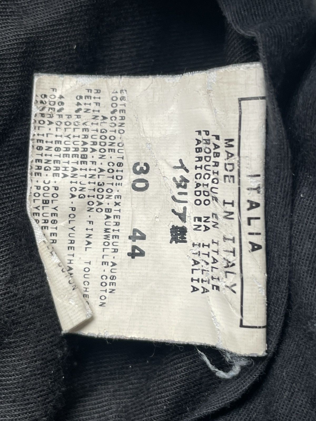Dolce & Gabbana × If Six Was Nine × Le Grande Bleu (L.G.B.) Vintage Dolce & Gabbana Distresed Denim Size US 33 - 16 Thumbnail
