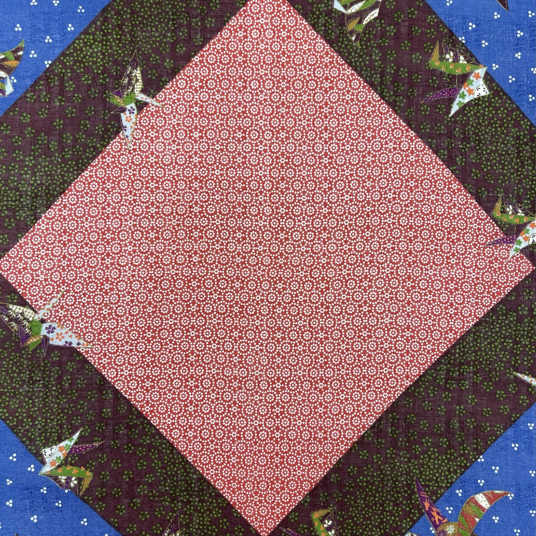 Japanese Brand Vintage Japanese Nice Design Furoshiki - 5014 Size ONE SIZE - 3 Thumbnail