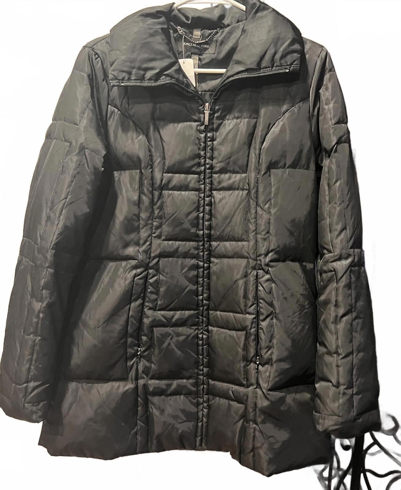 Jones New York Jones New York Women's Black Puffer Jacket Size Small Size S / US 4 / IT 40 - 1 Thumbnail
