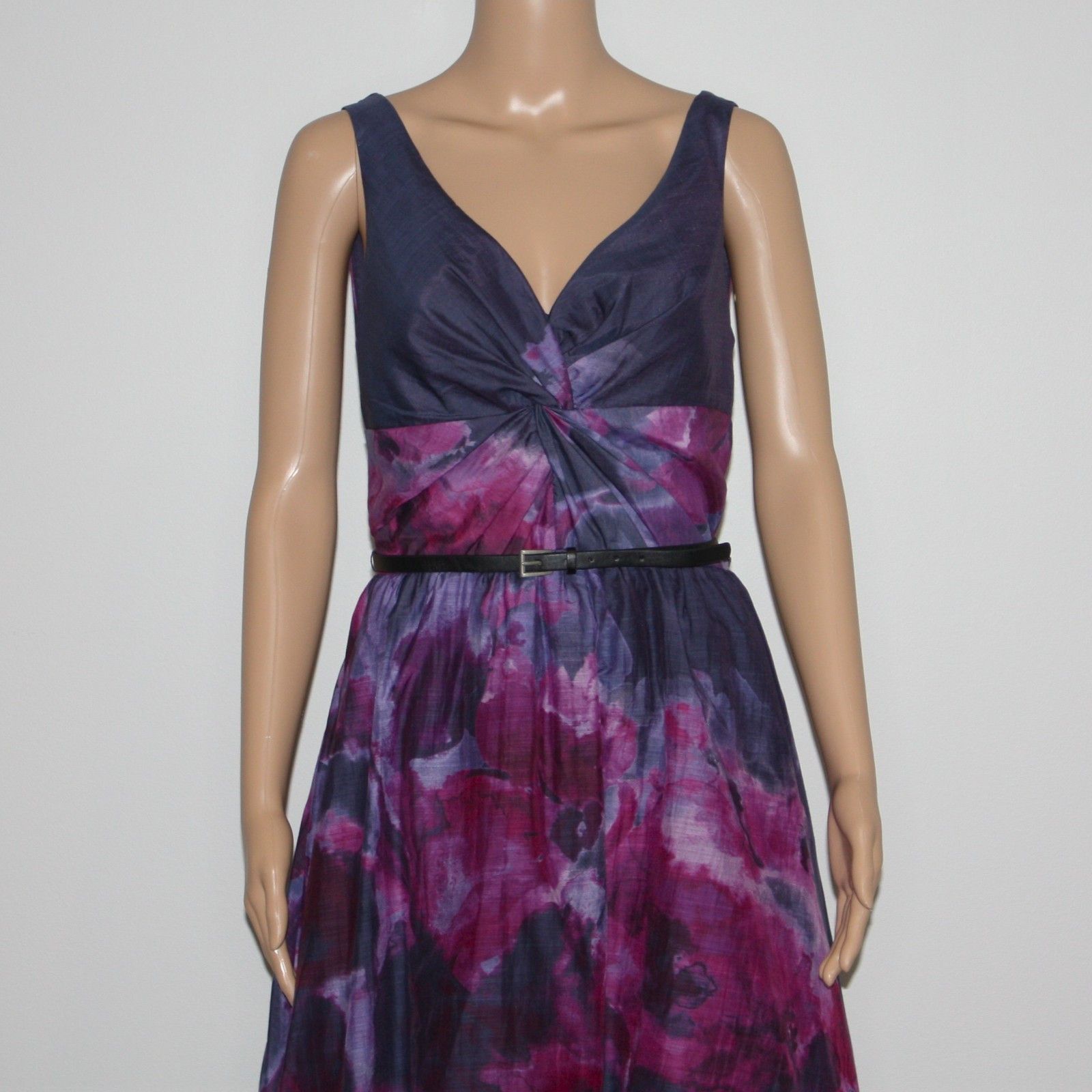 Lela Rose Lela Rose by Neiman Marcus Watercolor High-Low Dress Size M / US 6-8 / IT 42-44 - 4 Thumbnail