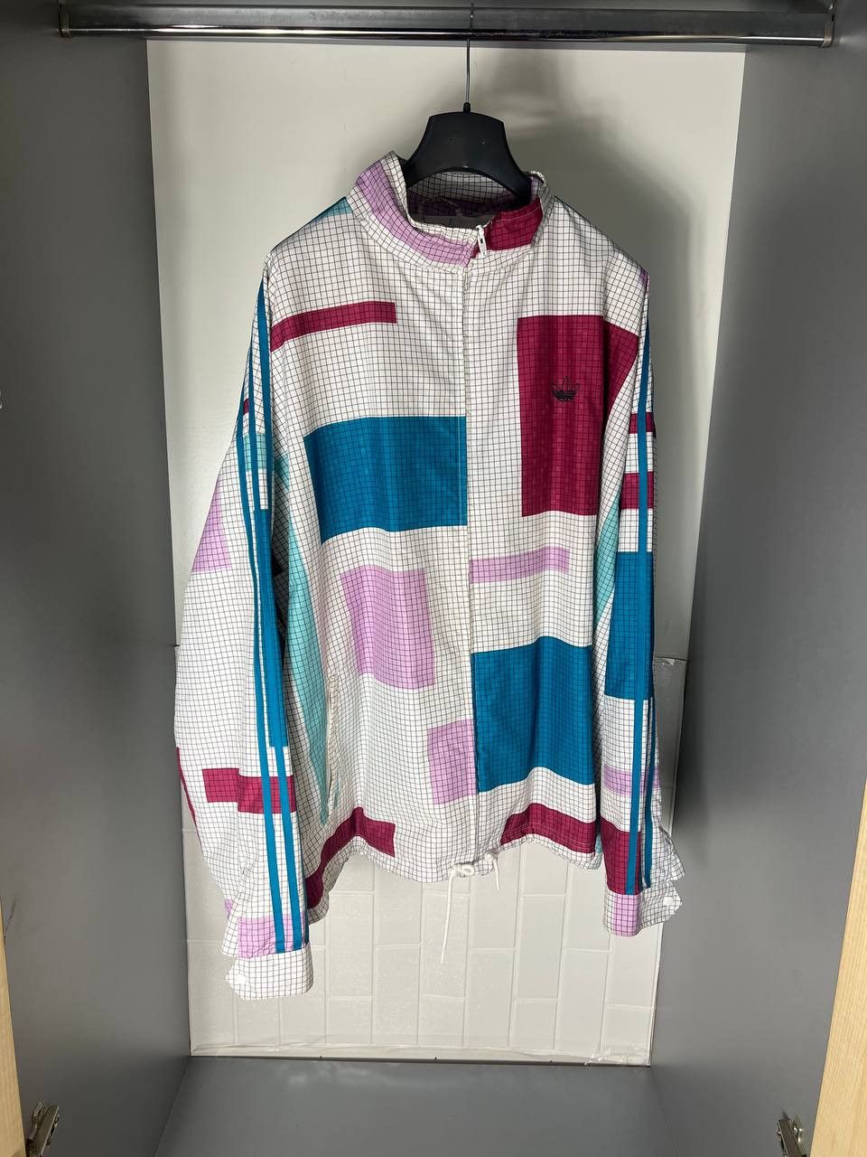 Adidas VINTAGE ADIDAS DESIGNER LIGHT JACKET RETRO CASUAL Y2K 90s Size US XXL / EU 58 / 5 - 2 Thumbnail