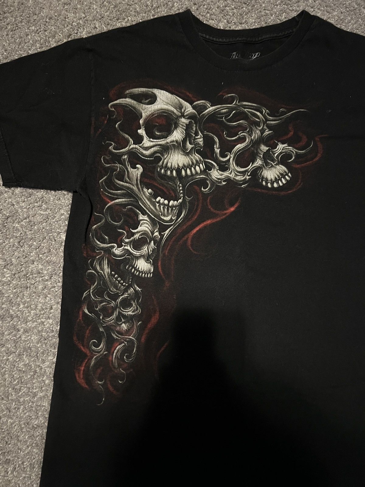 Vintage Skull Tee Size US M / EU 48-50 / 2 - 2 Thumbnail