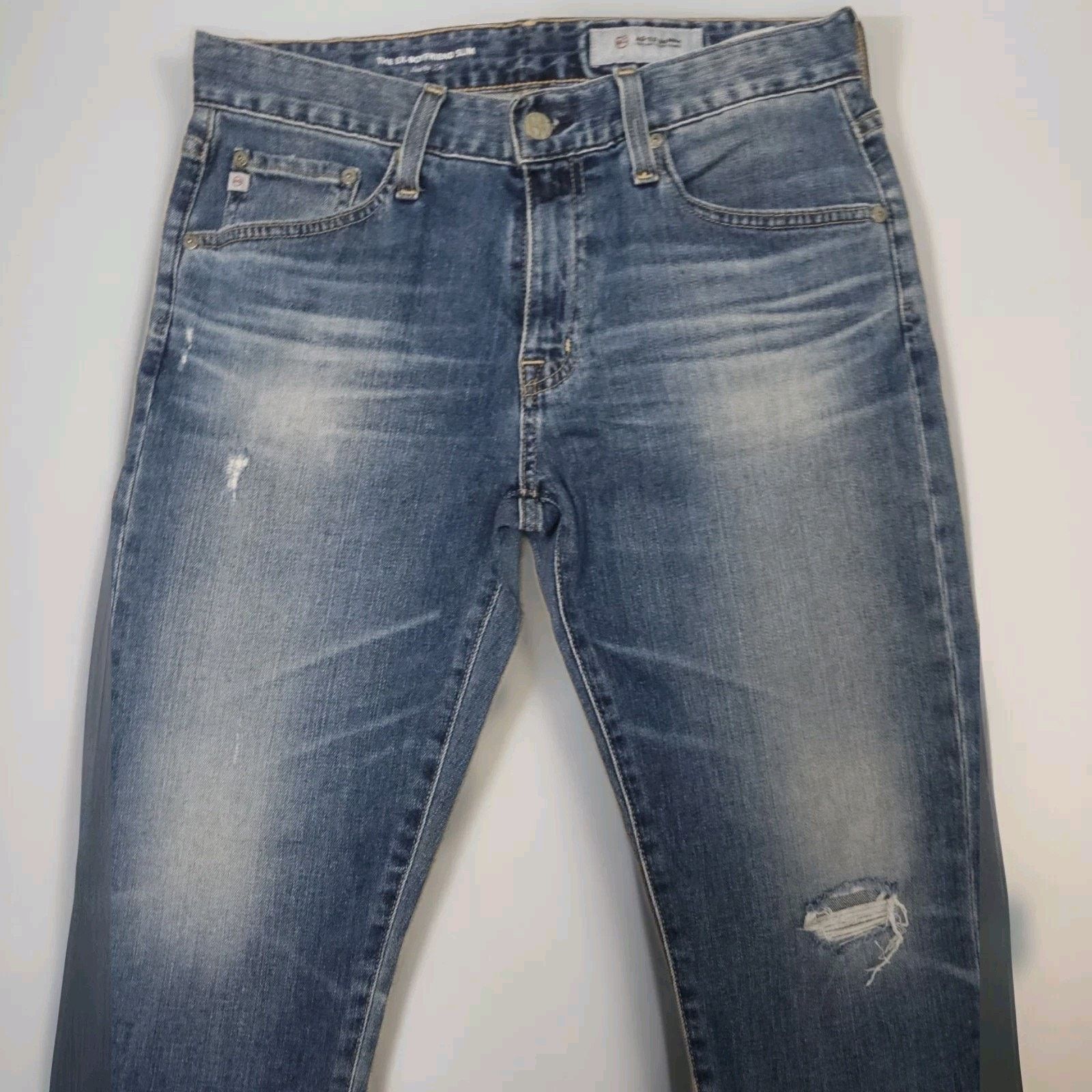 AG Adriano Goldschmied AG-ED Adriano Goldschmied "the Tomboy Boyfriend Fit Denim 26 Size 26" / US 2 / IT 38 - 3 Thumbnail