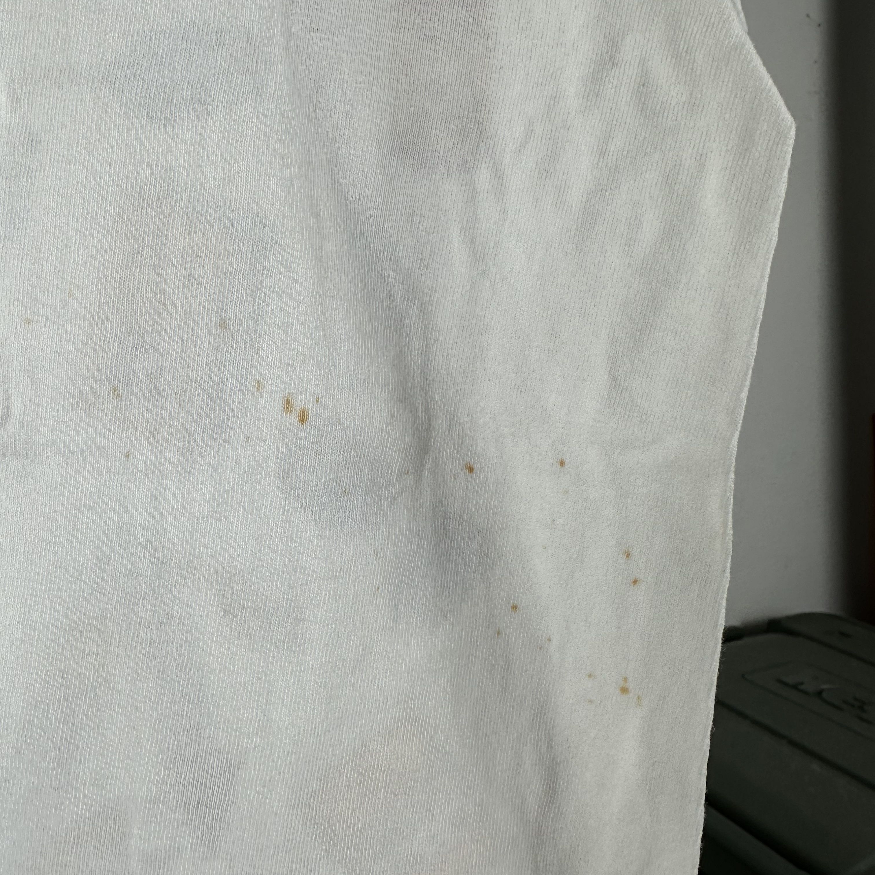 Vintage ​​​​Camping A Great Excuse to Eat Beans and Stop Shaving Tee Size US XL / EU 56 / 4 - 8 Thumbnail