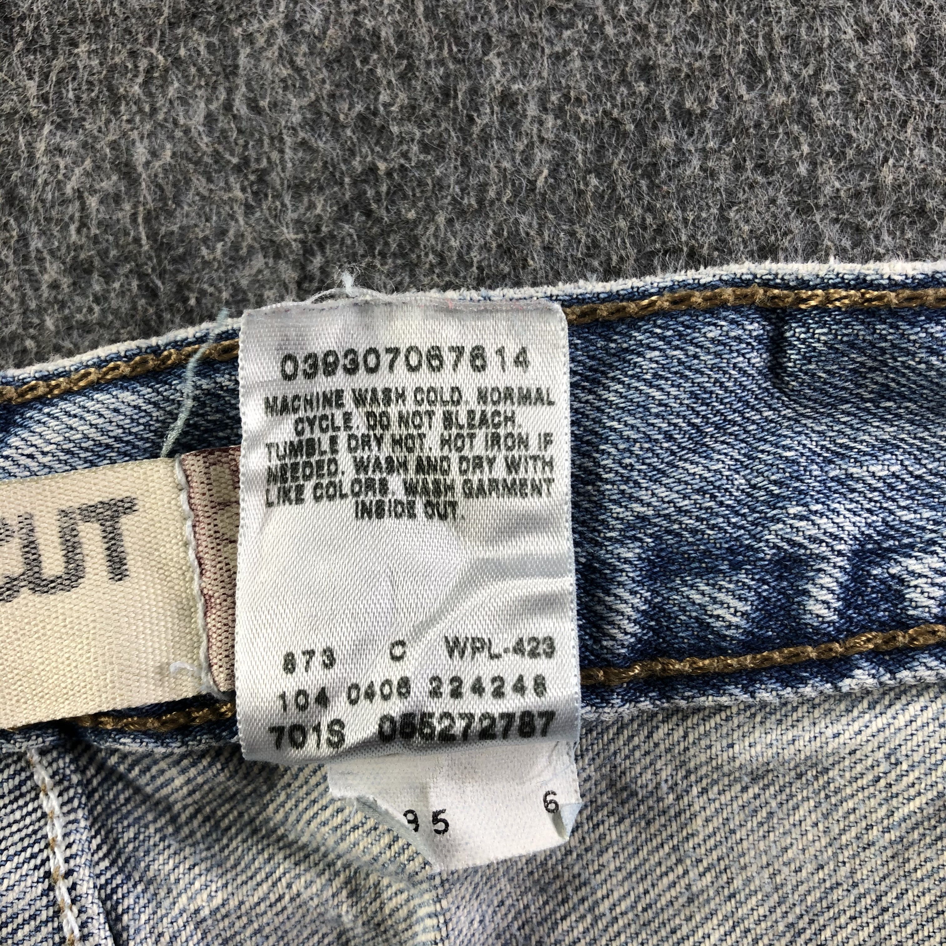 Levi's Vintage Light Wash Levis 527 Jeans-J4150 Size US 35 - 12 Thumbnail
