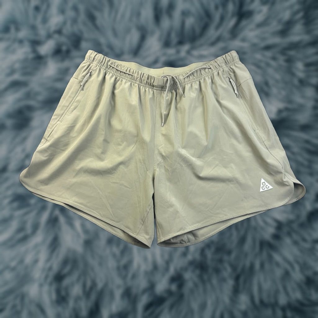 Nike Nike ACG Shorts Mens 2XL XXL Olive Green New Sands Outdoors Hiking Size US 39 - 1 Thumbnail